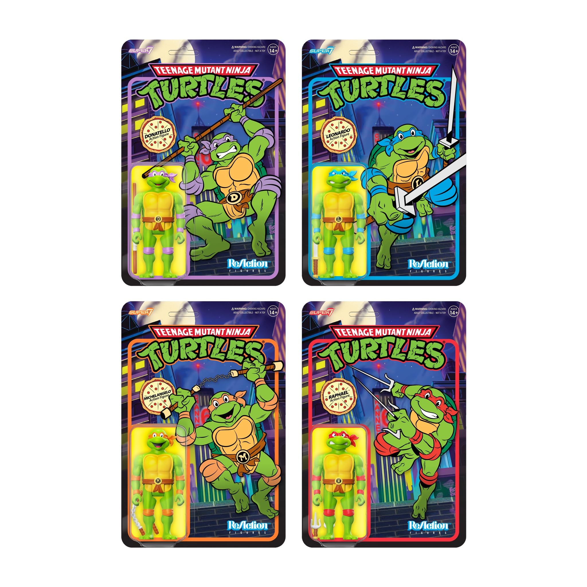 Foto 7 pulgar | Figura De Acción Super7 Teenage Mutant Ninja Turtles Raphael - Venta Internacional.