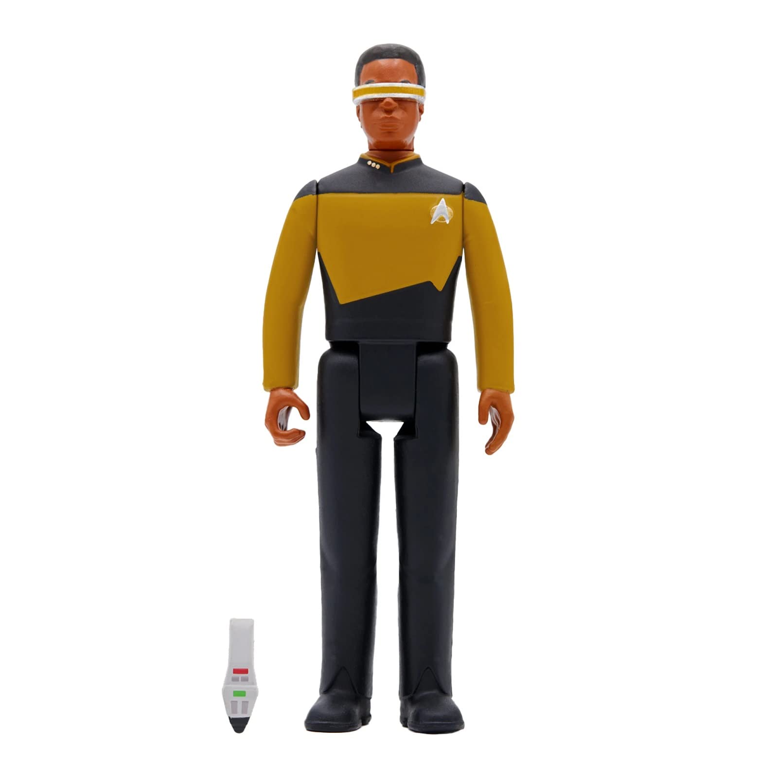 Foto 3 pulgar | Figura De Acción Super7 Star Trek The Next Generation, Teniente Comandante La Forge, 9,5 Cm - Venta Internacional.