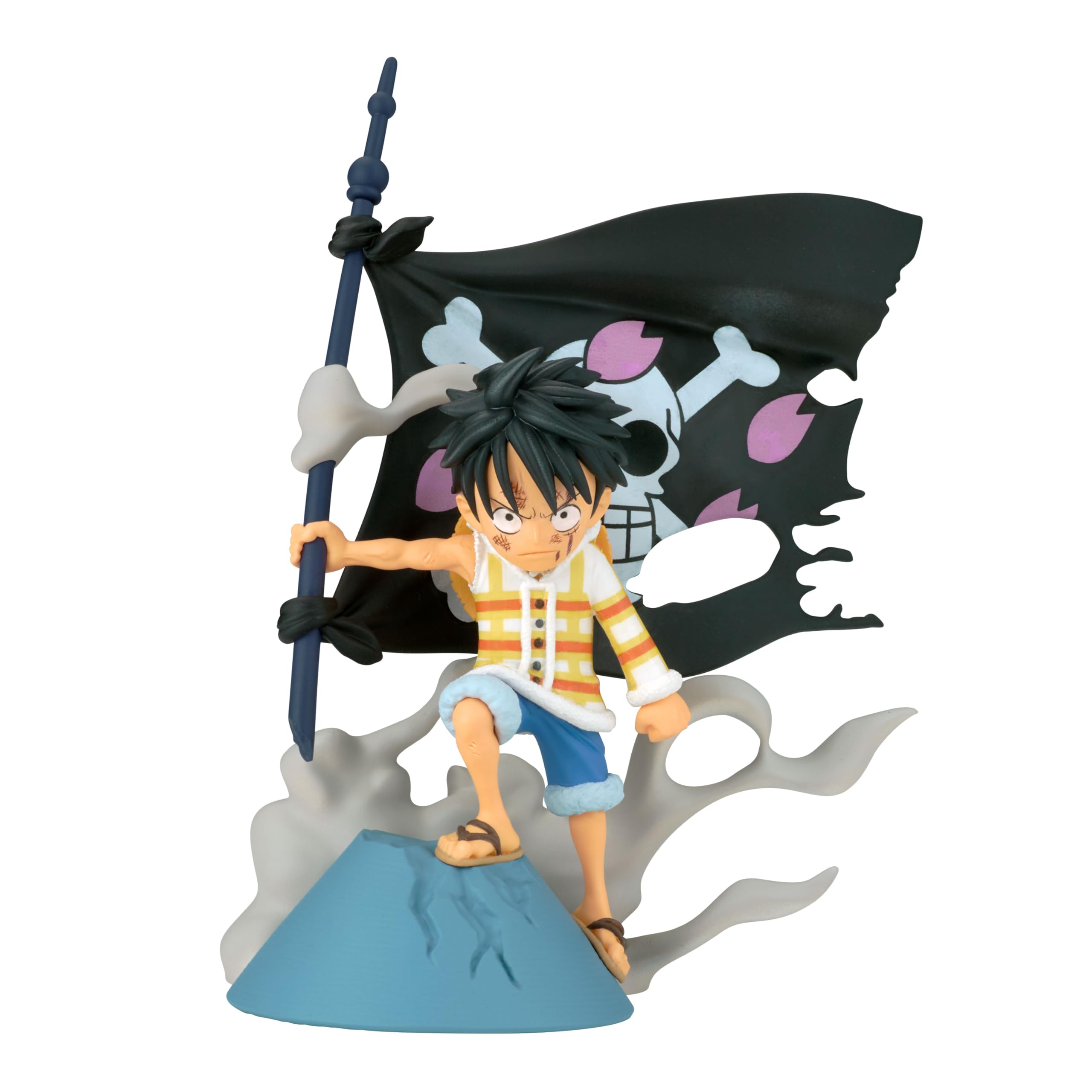 Figura Coleccionable Banpresto One Piece Log Stories Luffy - Venta Internacional. $885