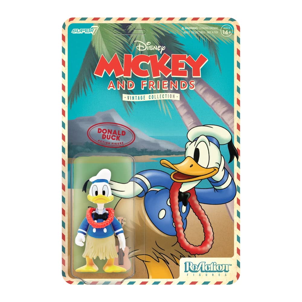 Figura De Acción Super7 Disney Mickey Y Sus Amigos Donald Duck - Venta Internacional.