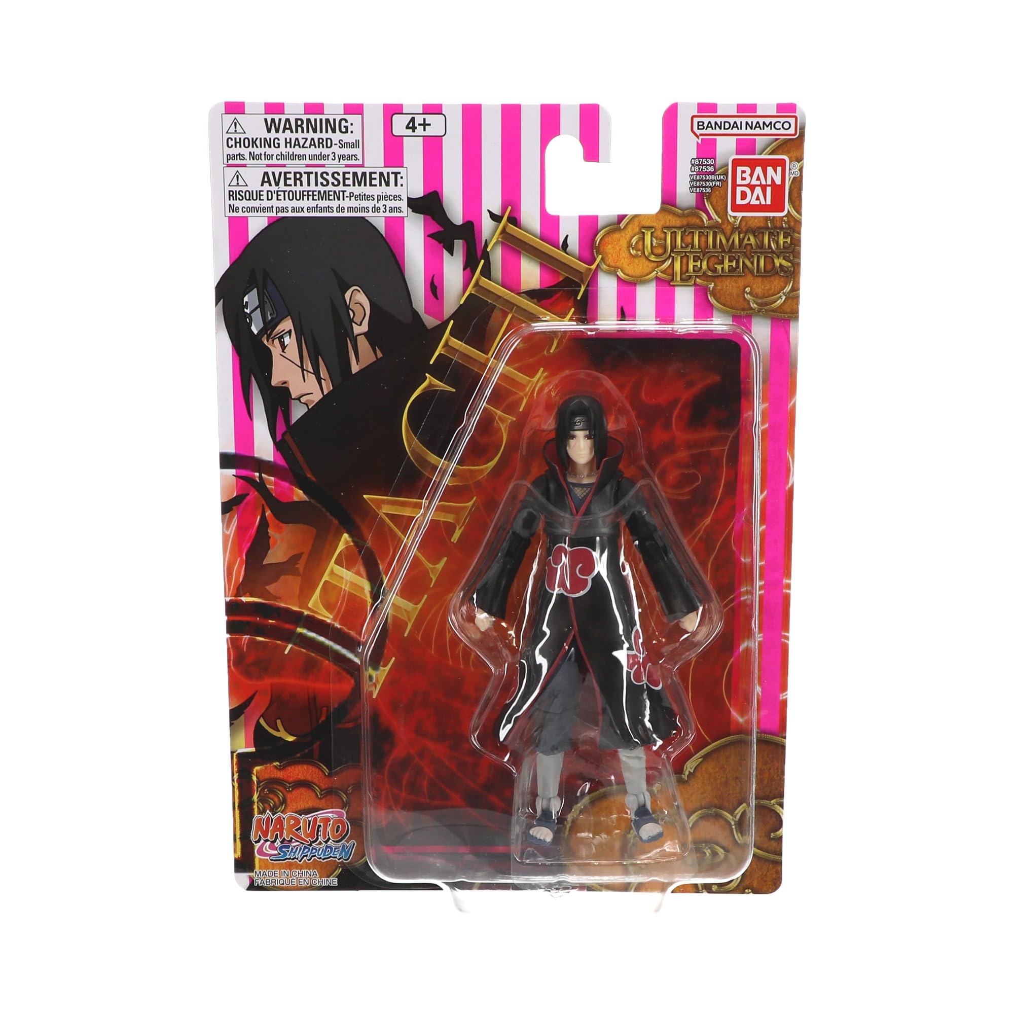 Foto 8 pulgar | Figura De Acción Bandai Namco Ultimate Legends Naruto 5 Itachi Uchiha (adulto) - Venta Internacional.