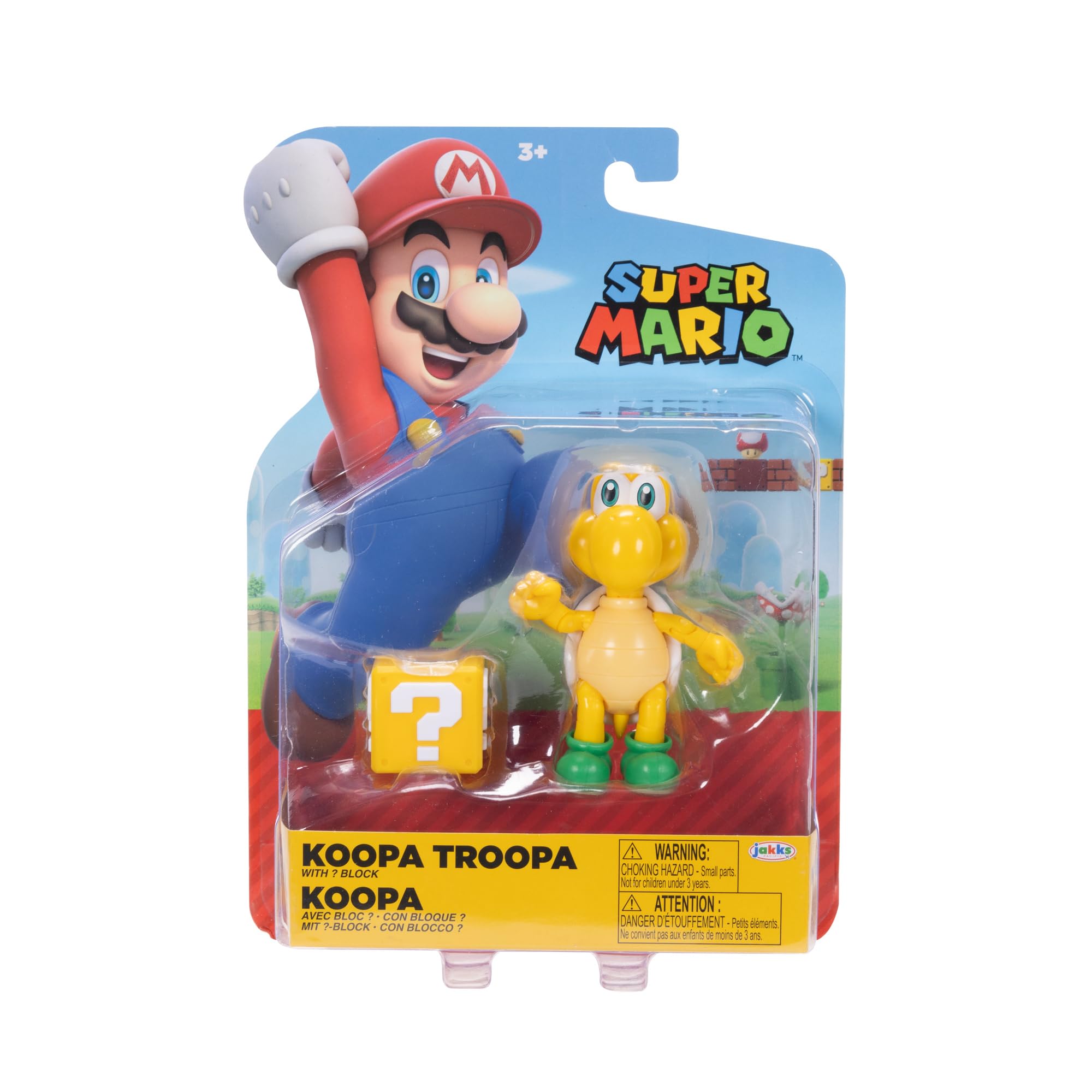 Foto 4 pulgar | Figura De Acción Super Mario Nintendo Green Koopa Troopa 4 Cm - Venta Internacional.