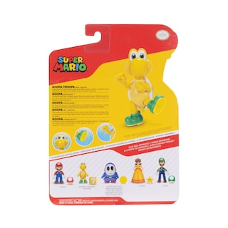 Foto 4 | Figura De Acción Super Mario Nintendo Green Koopa Troopa 4 Cm - Venta Internacional.