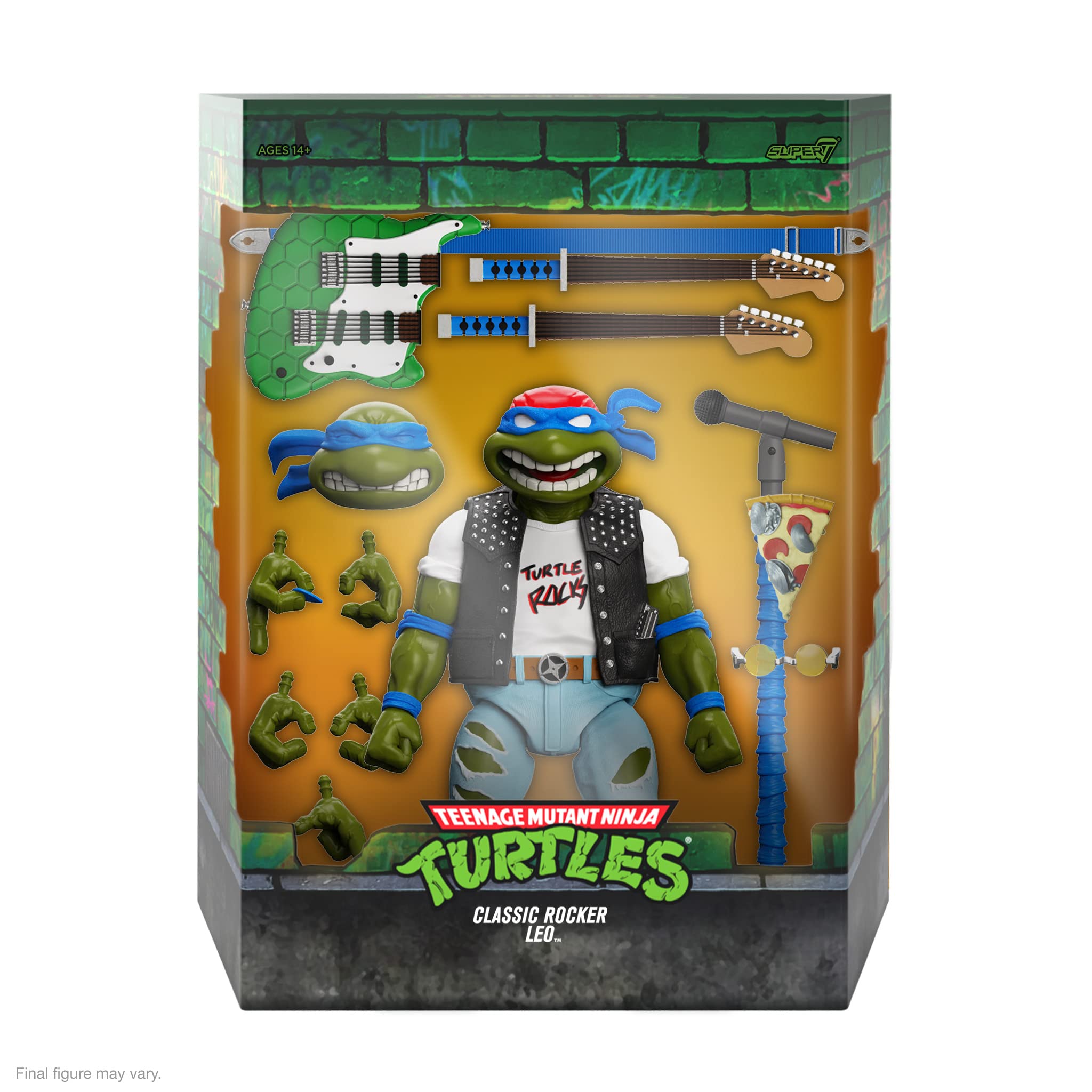 Foto 3 pulgar | Figura De Acción Super7 Ultimates! Tortugas Ninja Mutantes Adolescentes - Venta Internacional.