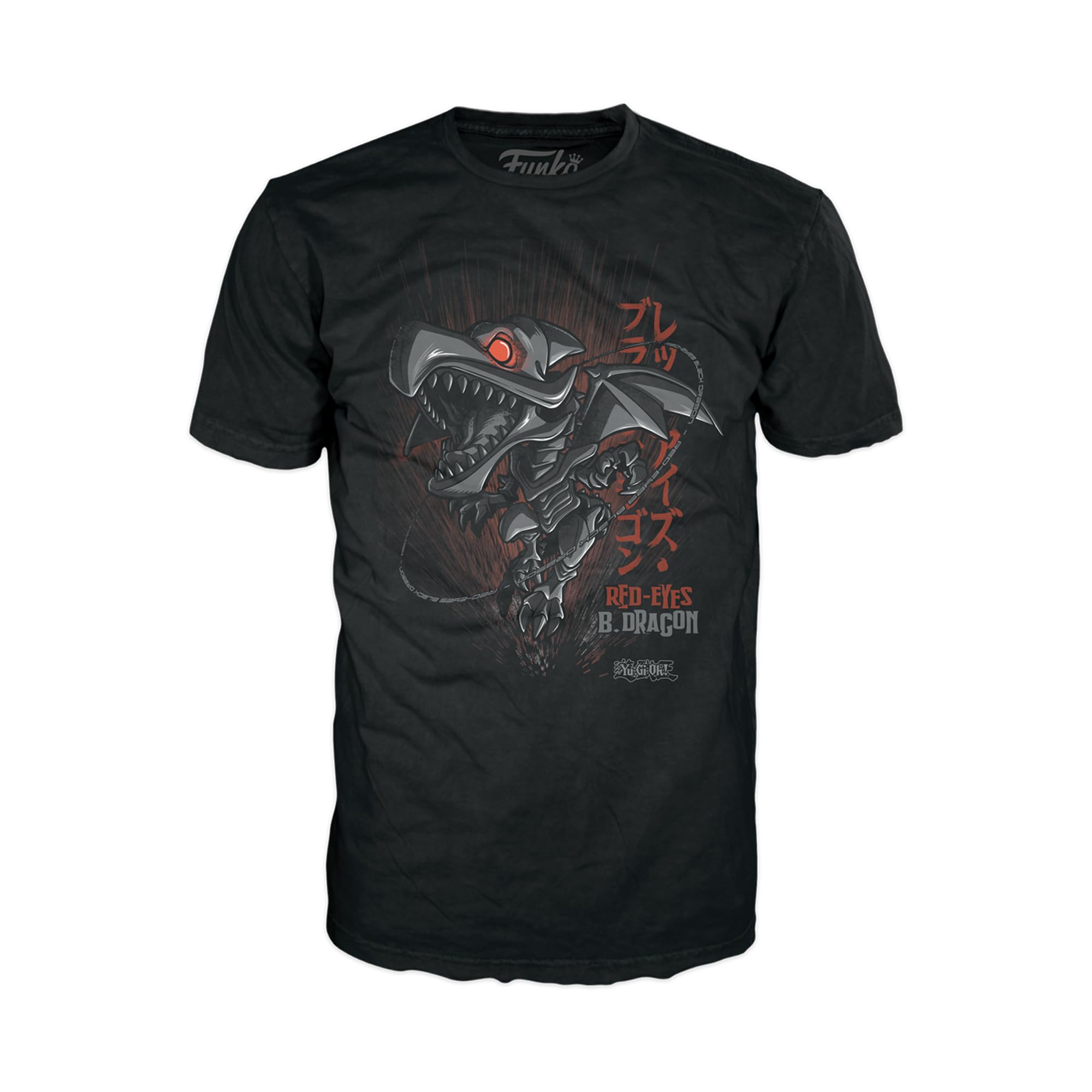 Foto 2 pulgar | Camiseta Funko Pop! ¡yu-gi-oh! Ojos Rojos B. Dragon Black 2xl - Venta Internacional.