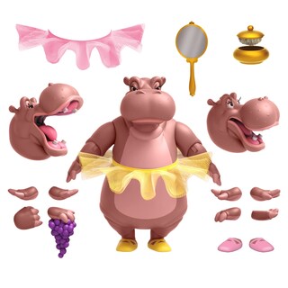 Foto 1 | Figura De Acción Super7 Ultimates! Disney Fantasia Hyacinth Hippo - Venta Internacional.