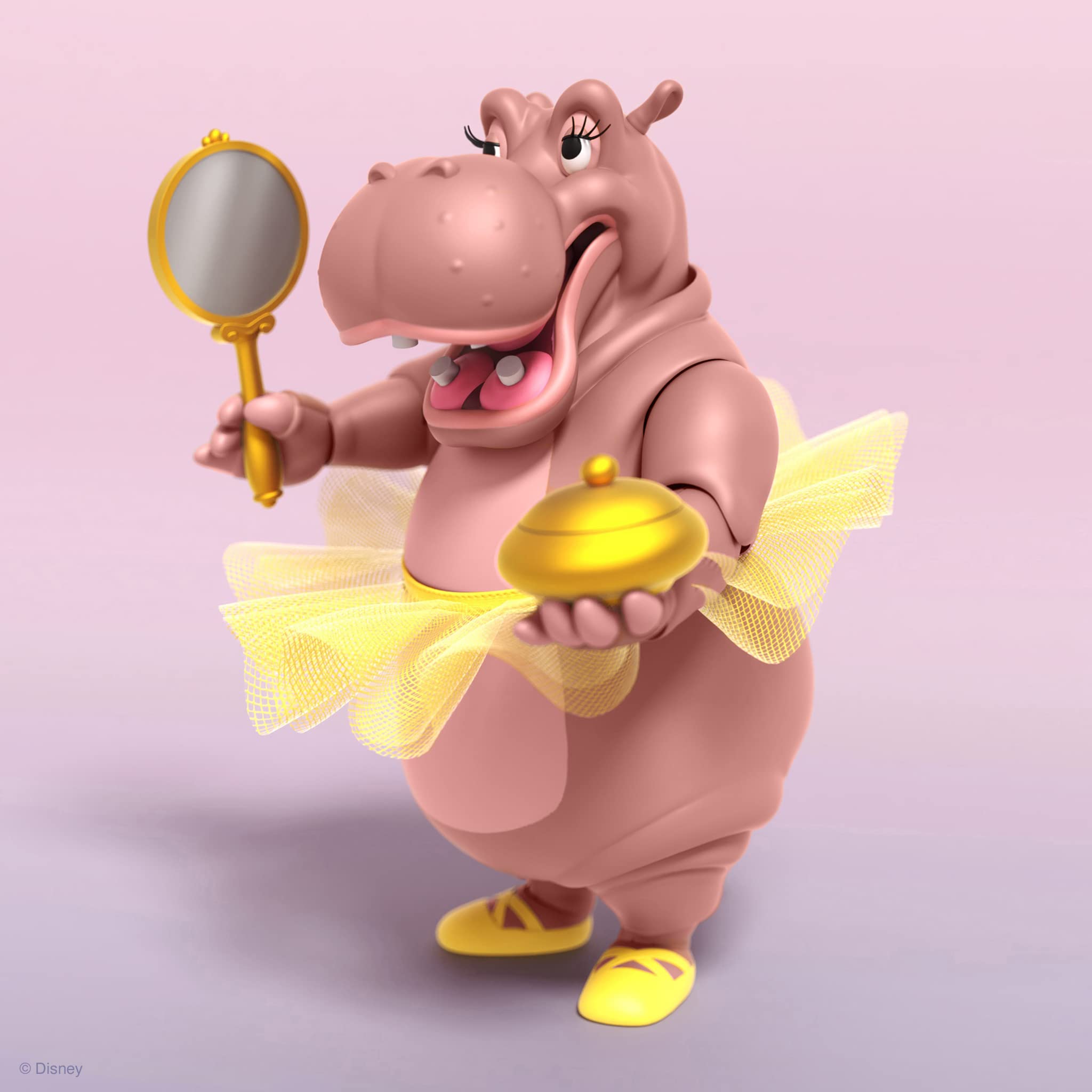 Foto 4 pulgar | Figura De Acción Super7 Ultimates! Disney Fantasia Hyacinth Hippo - Venta Internacional.