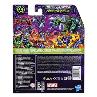 Foto 4 | Figura De Acción Marvel Avengers Mech Strike Monster Hunters - Venta Internacional.