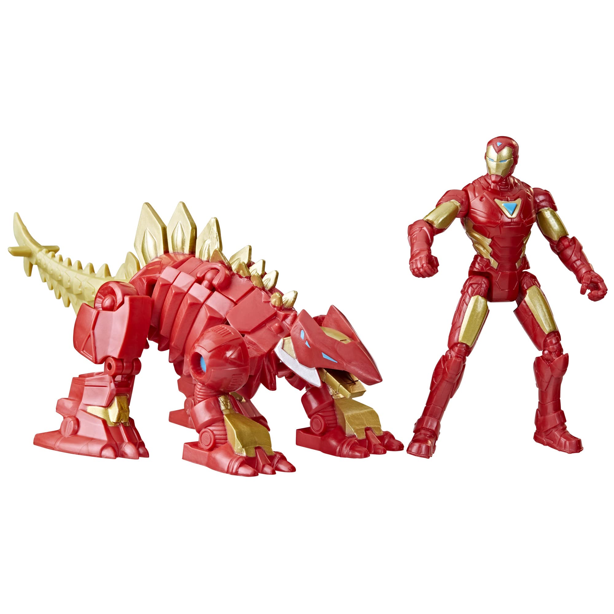 Foto 2 pulgar | Figura De Acción Marvel Mech Strike Mechasaurs Iron Man 10 Cm - Venta Internacional.