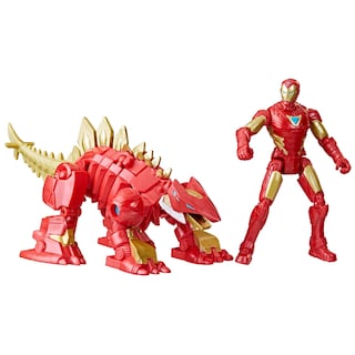 Foto 1 | Figura De Acción Marvel Mech Strike Mechasaurs Iron Man 10 Cm - Venta Internacional.