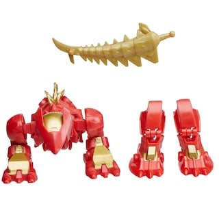 Foto 4 | Figura De Acción Marvel Mech Strike Mechasaurs Iron Man 10 Cm - Venta Internacional.