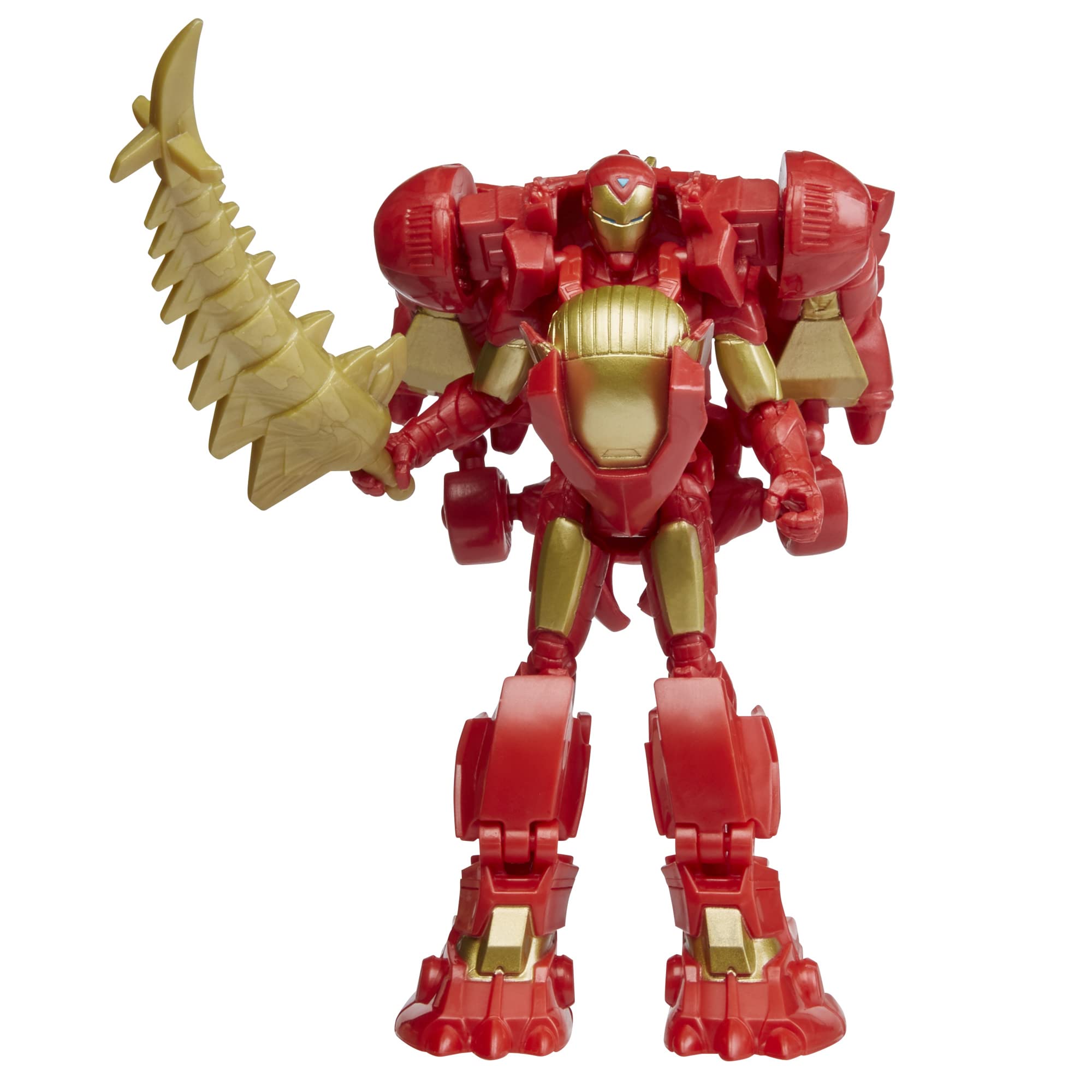 Foto 7 pulgar | Figura De Acción Marvel Mech Strike Mechasaurs Iron Man 10 Cm - Venta Internacional.