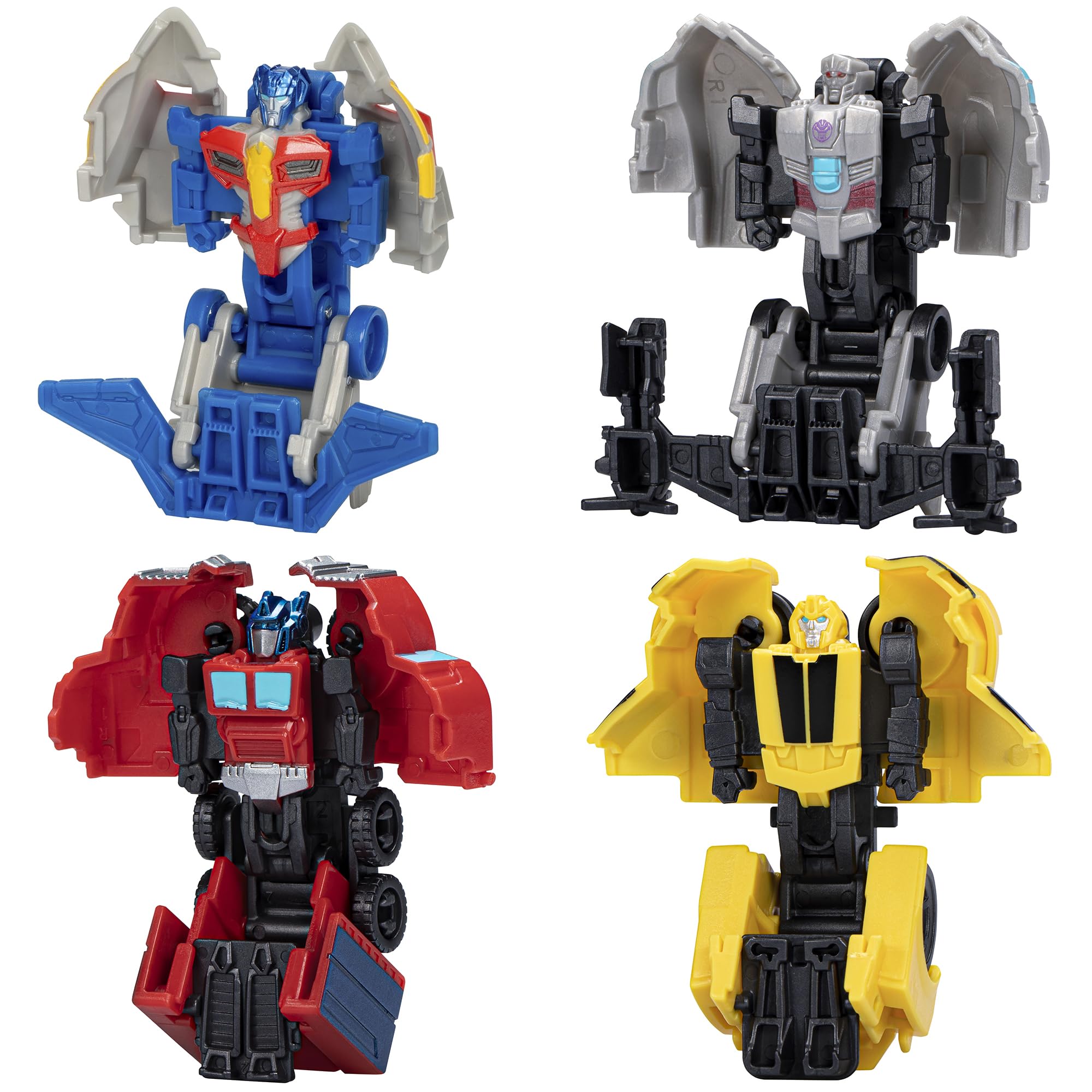 Juego De 4 Figuras De Acción Transformers Earthspark Tacticon - Venta Internacional.