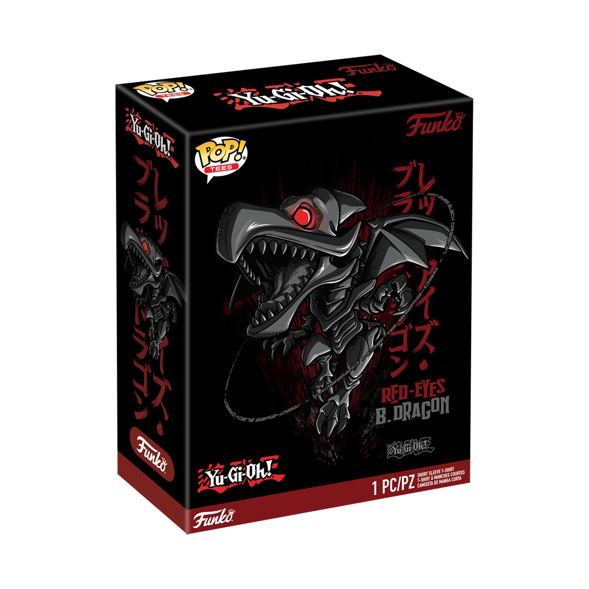 Foto 3 pulgar | Camiseta Funko Pop! ¡yu-gi-oh! Red-eyes B. Dragon 3xl Para Adulto - Venta Internacional.