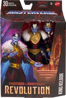 Foto 6 | Figura De Acción Masters Of The Universe Masterverse King Kelder - Venta Internacional.