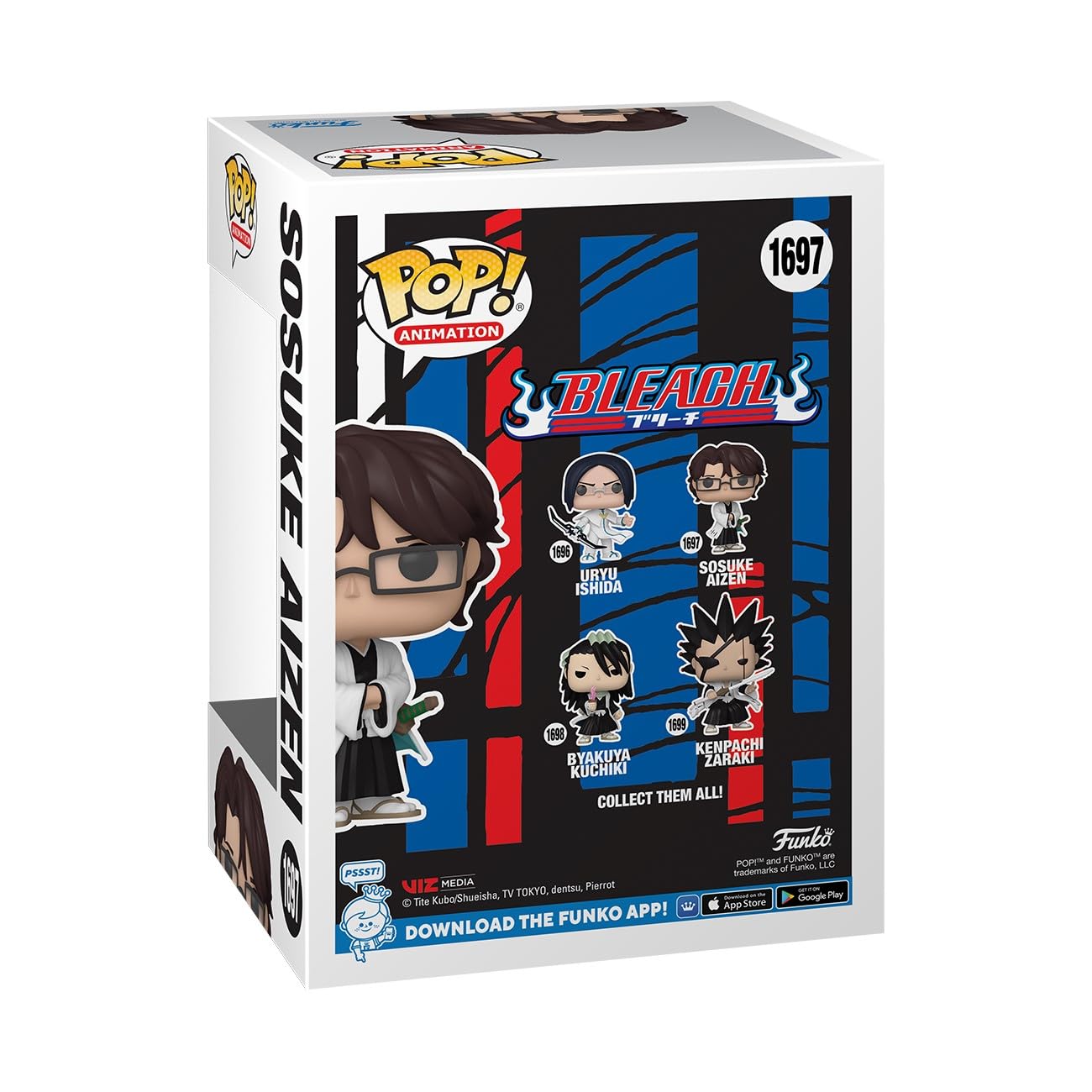 Foto 4 pulgar | Figura De Colección Funko Pop! Animación Bleach Sosuke Aizen - Venta Internacional.