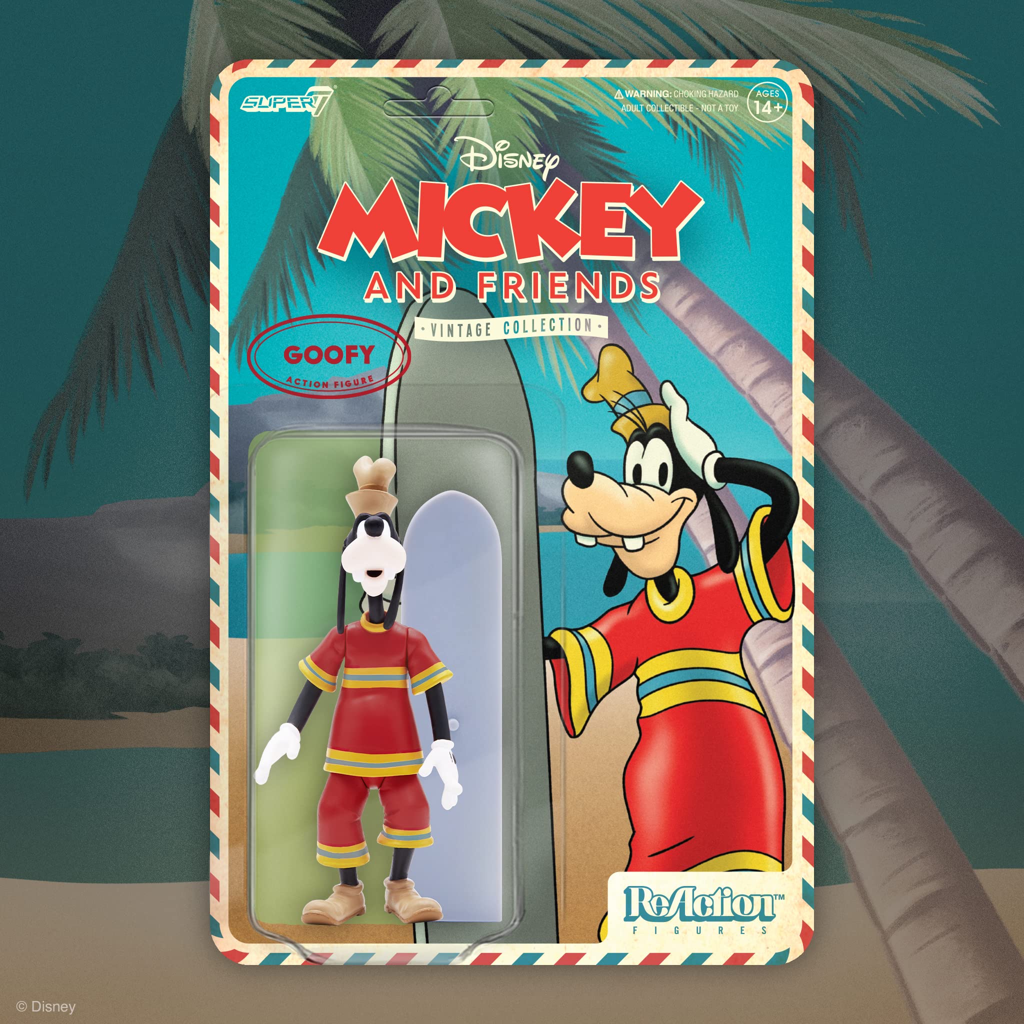 Foto 5 pulgar | Figura De Acción Super7 Disney Mickey Y Sus Amigos Goofy, 3.75 Pulgadas - Venta Internacional.