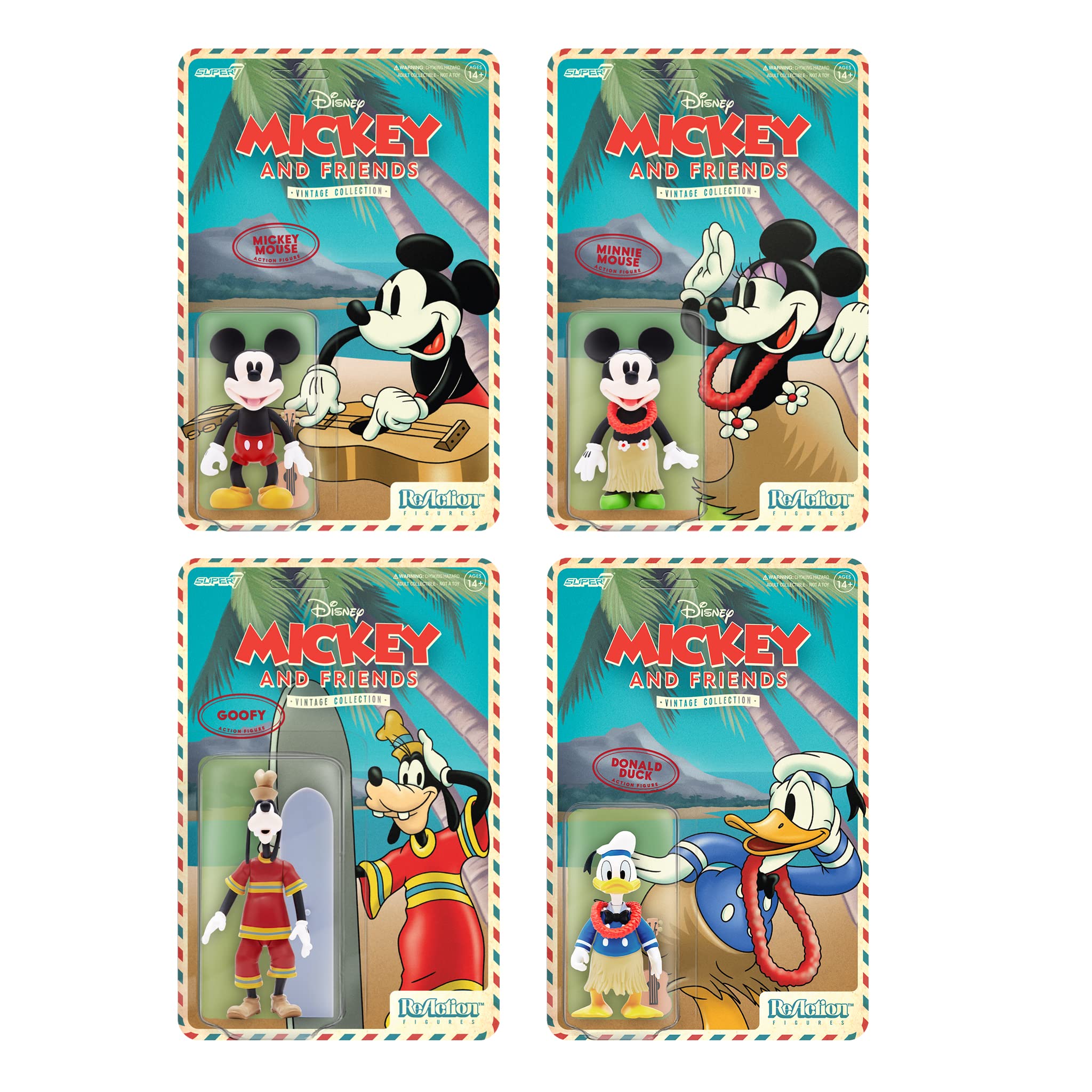 Foto 6 pulgar | Figura De Acción Super7 Disney Mickey Y Sus Amigos Goofy, 3.75 Pulgadas - Venta Internacional.