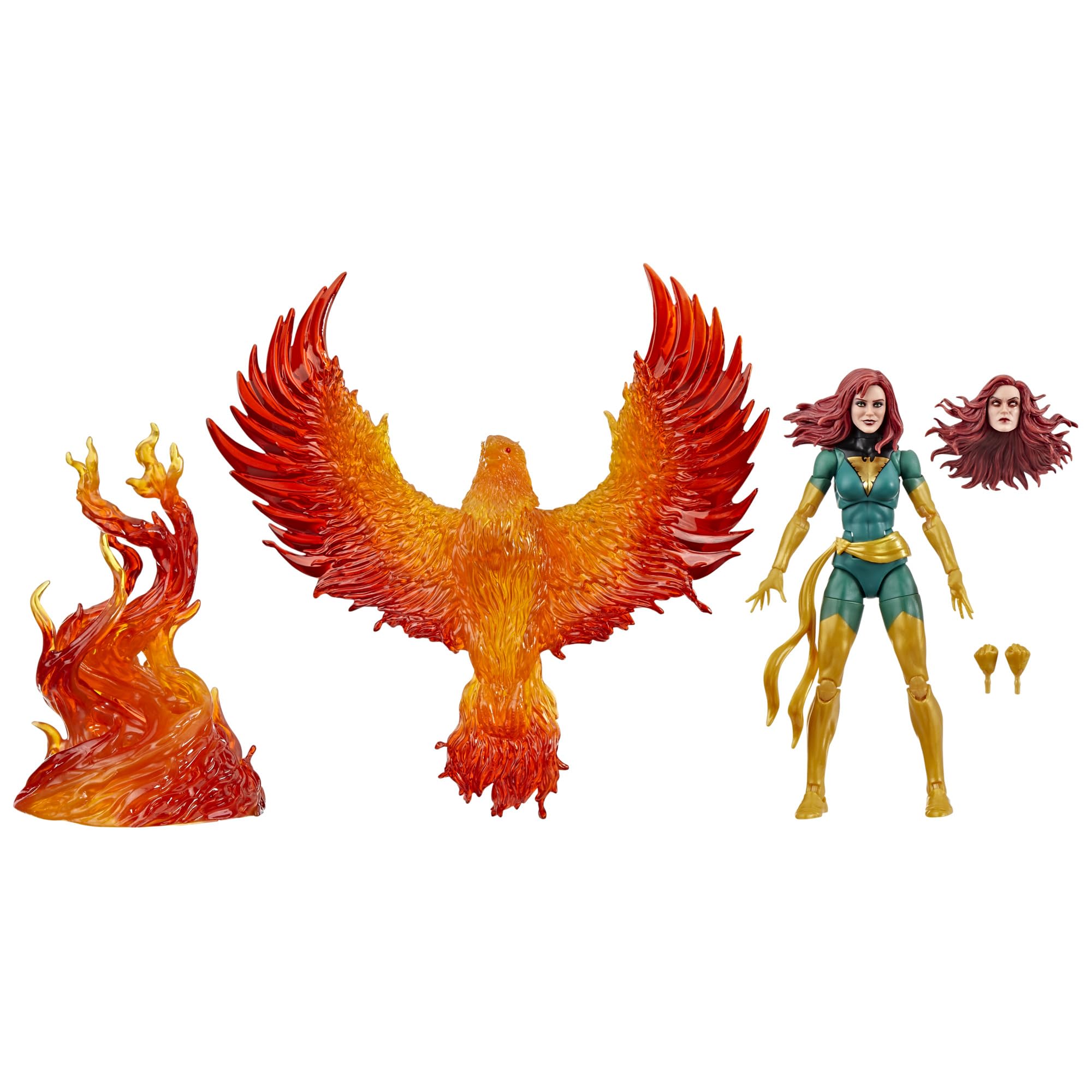 Foto 2 pulgar | Figura De Acción De La Serie Marvel Legends Jean Grey Con Phoenix - Venta Internacional.