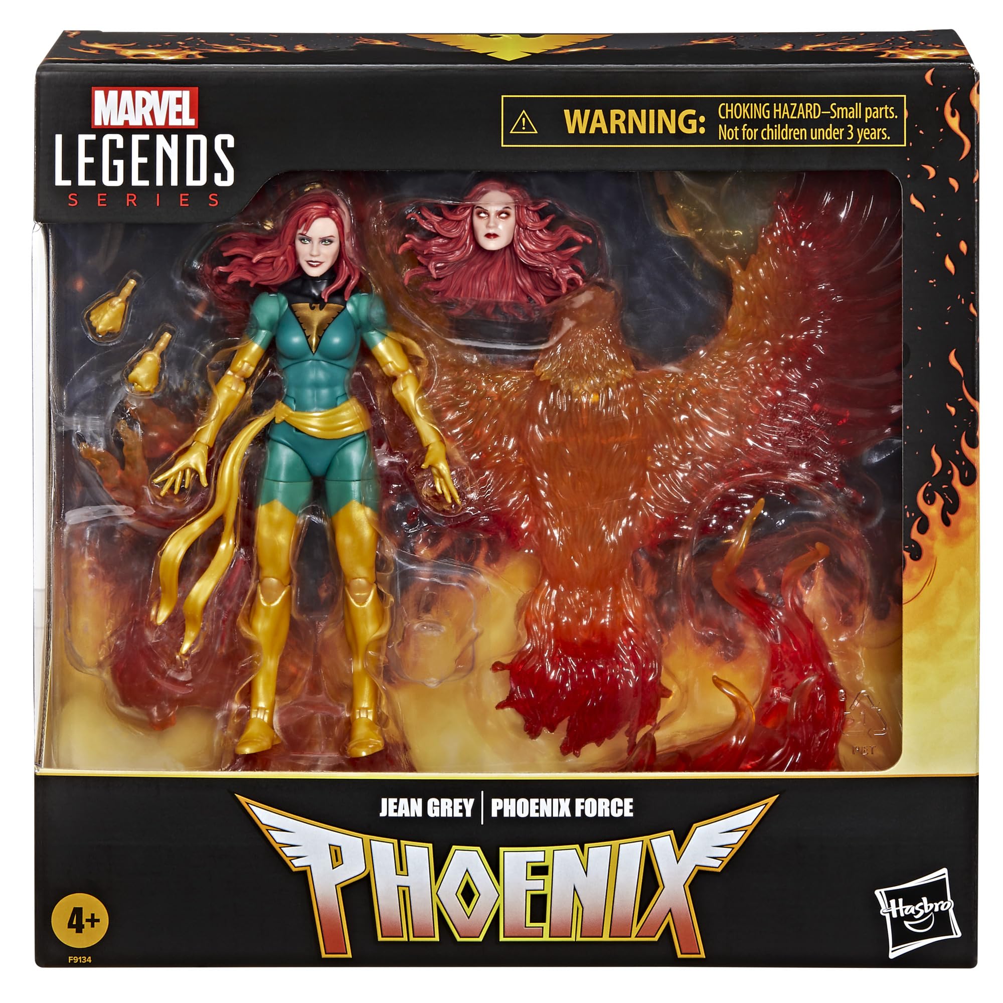 Foto 3 pulgar | Figura De Acción De La Serie Marvel Legends Jean Grey Con Phoenix - Venta Internacional.