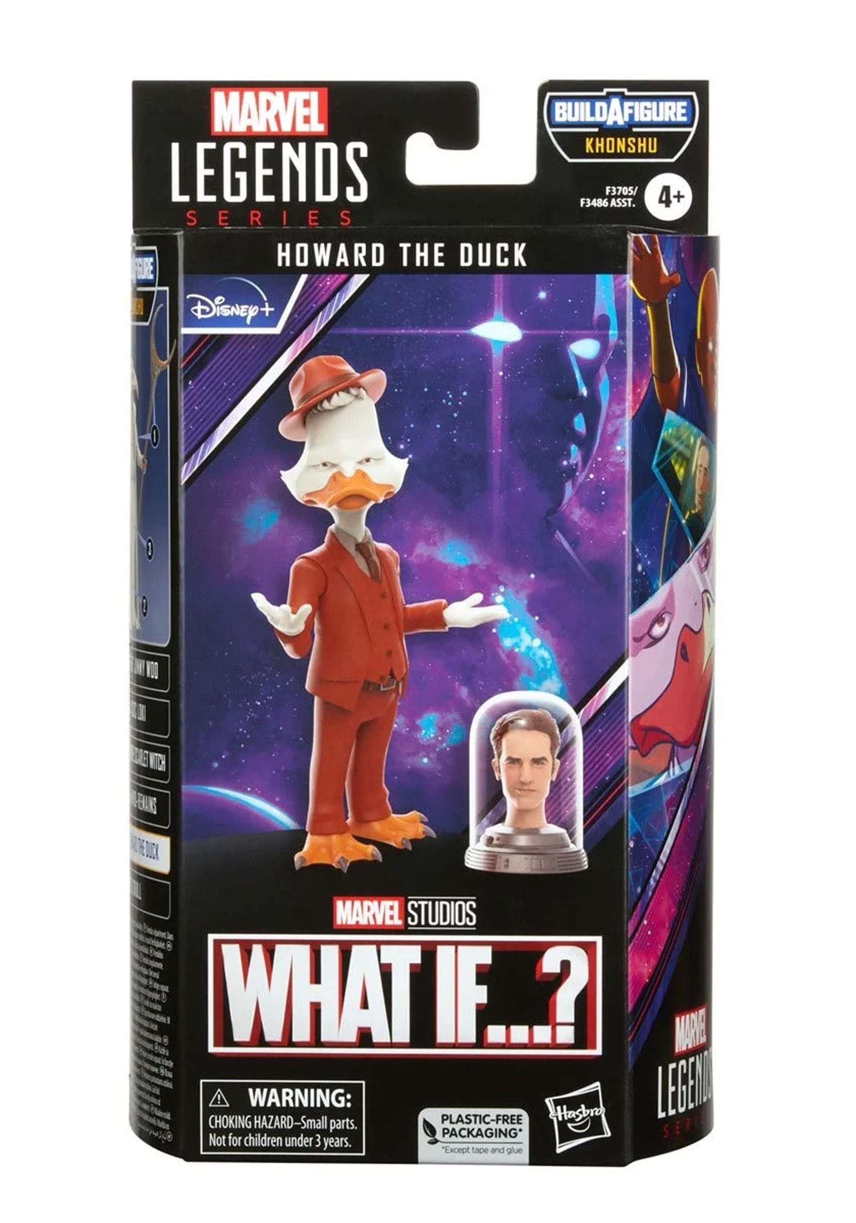 Foto 4 pulgar | Figura De Acción Howard The Duck De La Serie Marvel Legends 15 Cm - Venta Internacional.
