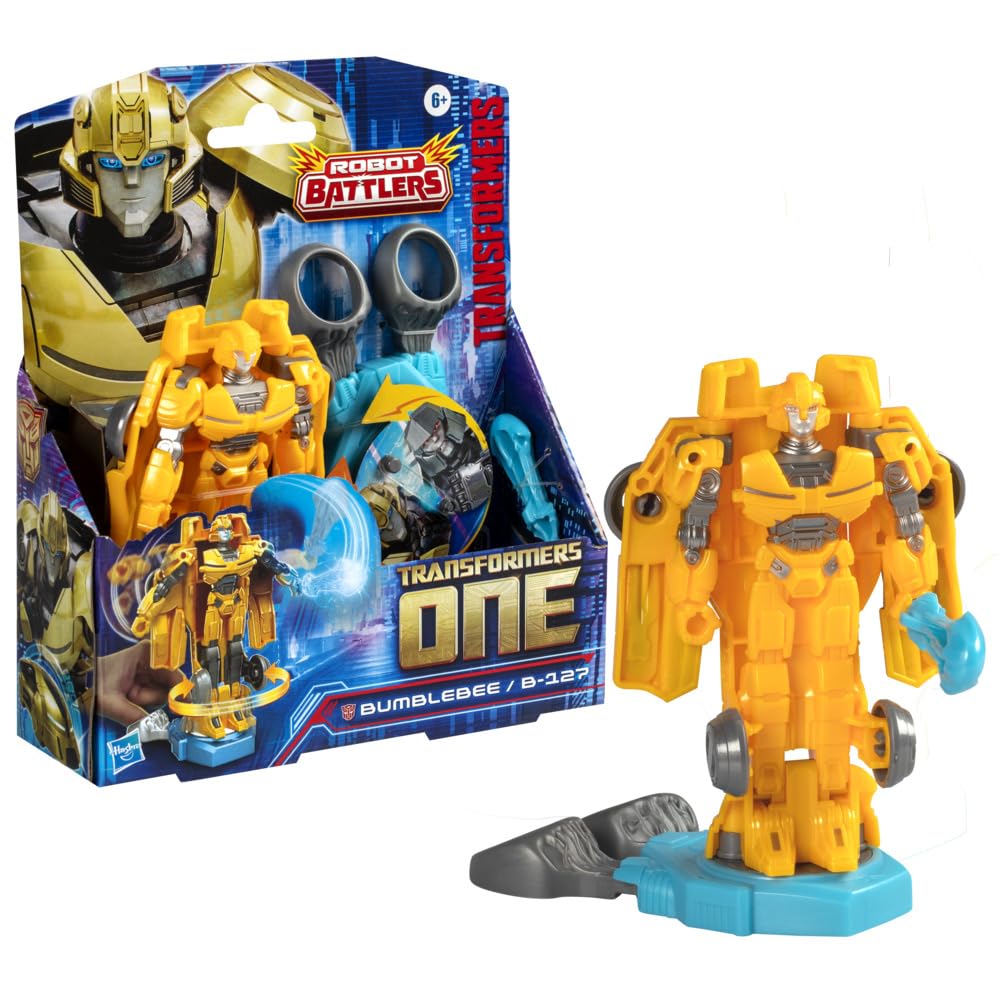 Figura De Acción Transformers Robot Battlers Bumblebee, 11,5 Cm - Venta Internacional.