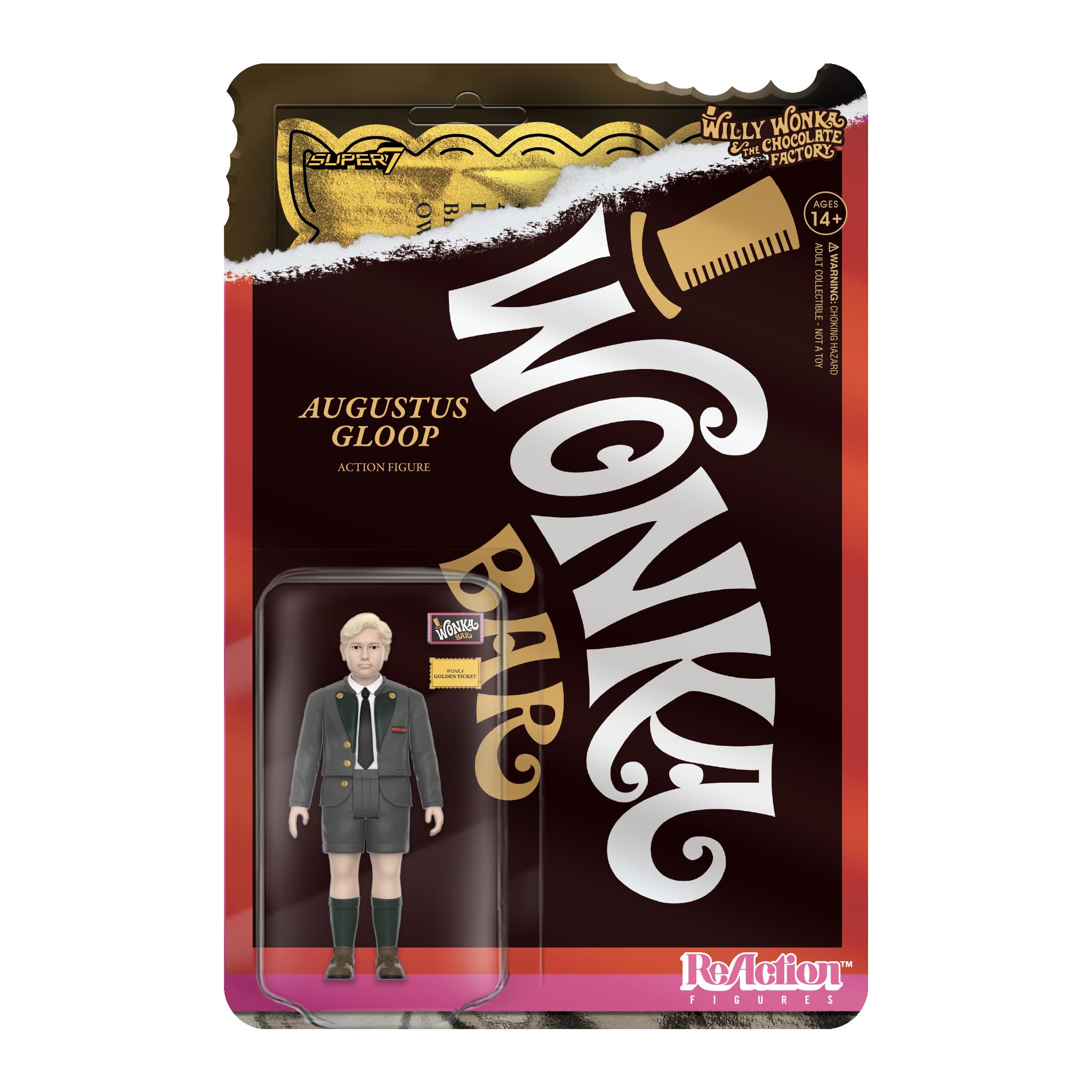 Figura De Acción Super7 Willy Wonka Y La Fábrica De Chocolate - Venta Internacional.