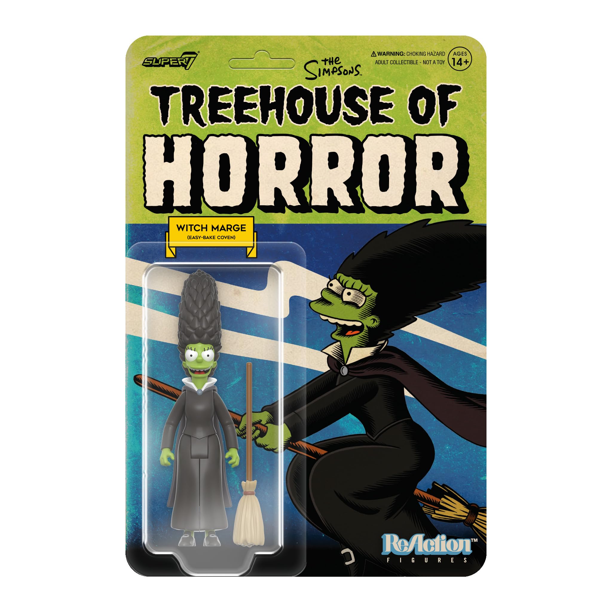 Figura De Acción Super7 The Simpsons Treehouse Of Horror Witch Marge - Venta Internacional.