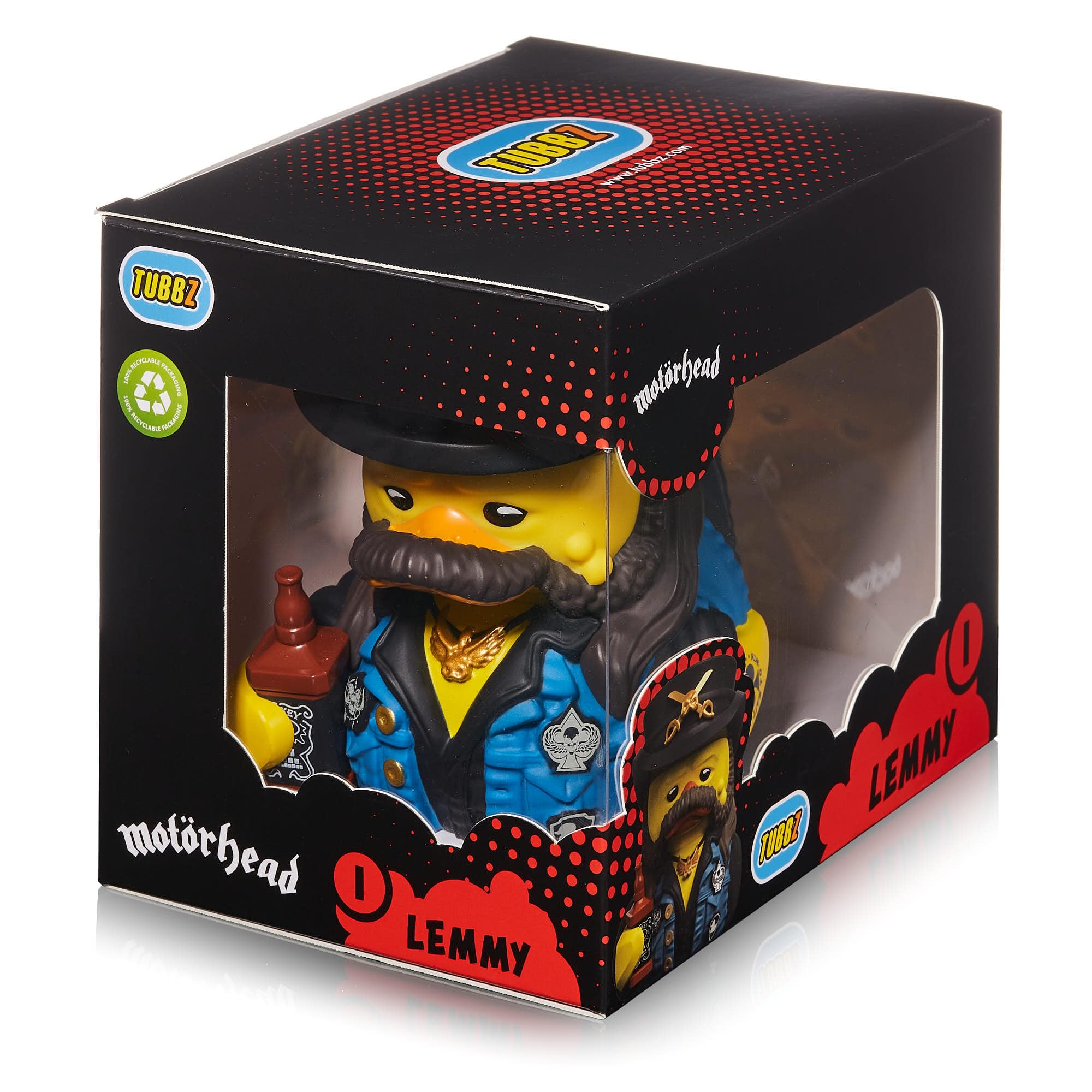 Foto 3 pulgar | Figura Coleccionable De Vinilo Con Forma De Pato De Goma Tubbz Lemmy Motorhead - Venta Internacional.