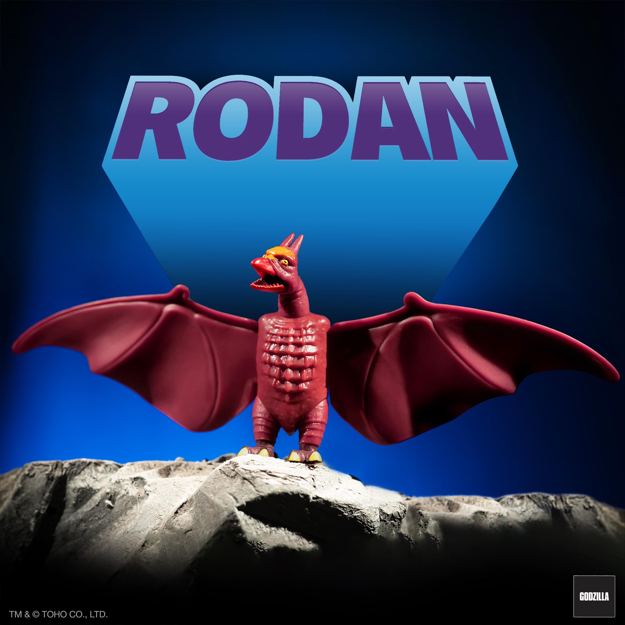 Foto 7 pulgar | Figura De Acción Super7 Shogun Toho Rodan, 9,5 Cm, Película Clásica - Venta Internacional.