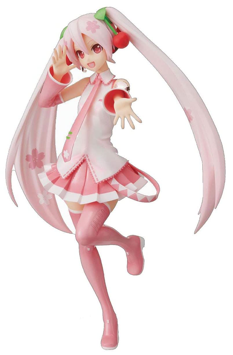 Foto 2 pulgar | Figura Serie Hatsune Miku De Sega Sakura Miku (ver. 3) Spm 20 Cm - Venta Internacional.