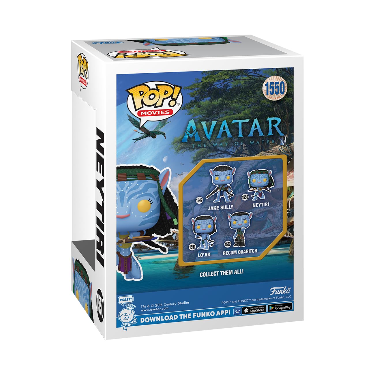 Foto 4 pulgar | ¡funko Pop! Películas Avatar El Camino Del Agua Neytiri (battle) - Venta Internacional.