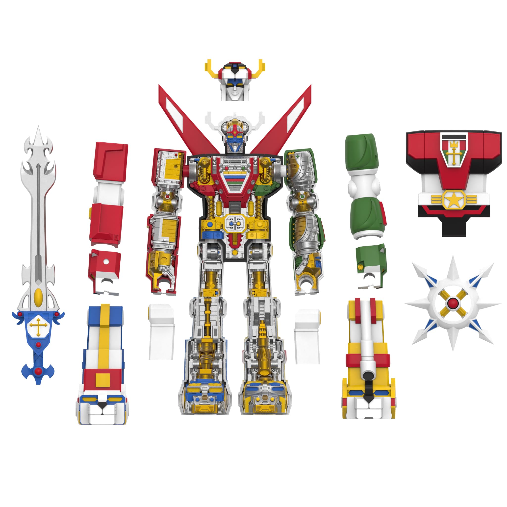 Foto 3 pulgar | Figura De Acción Super7 Super Cyborg Voltron De 11 Pulgadas Con Acc - Venta Internacional.