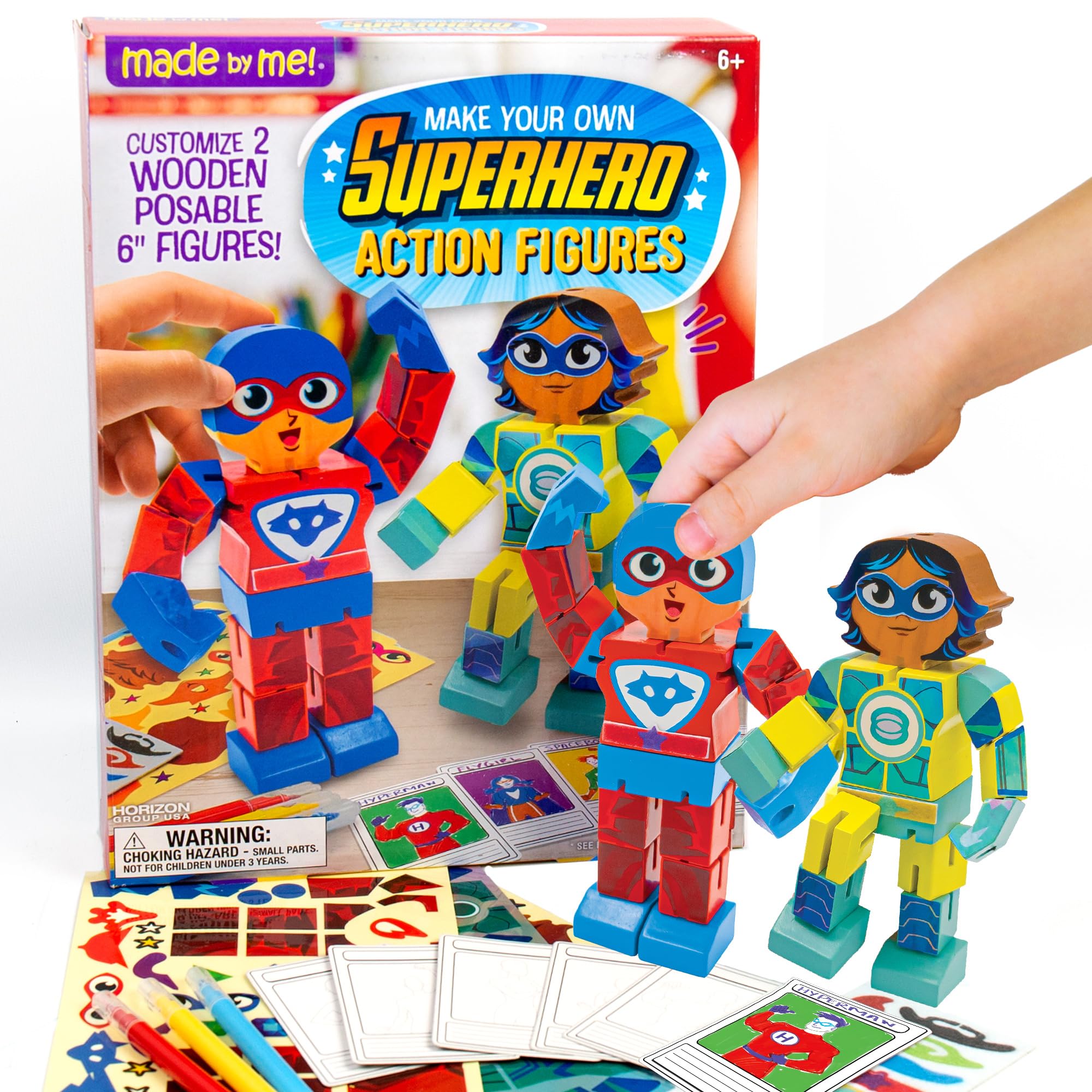 Figuras De Acción Hechas Por Mí Crean Tu Propio Superhéroe - Venta Internacional.