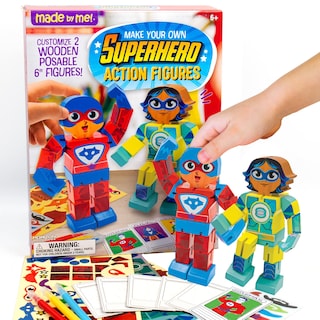 Foto 1 | Figuras De Acción Hechas Por Mí Crean Tu Propio Superhéroe - Venta Internacional.