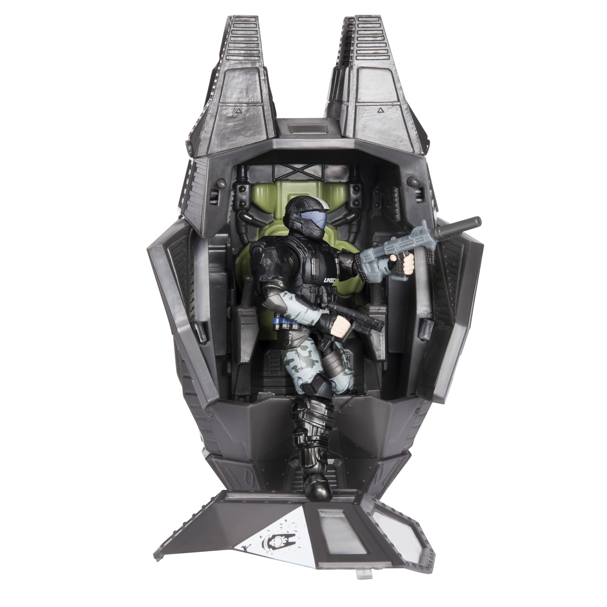 Figura De Acción Halo 4 World Of Halo Odst Drop Pod Con Rookie - Venta Internacional.