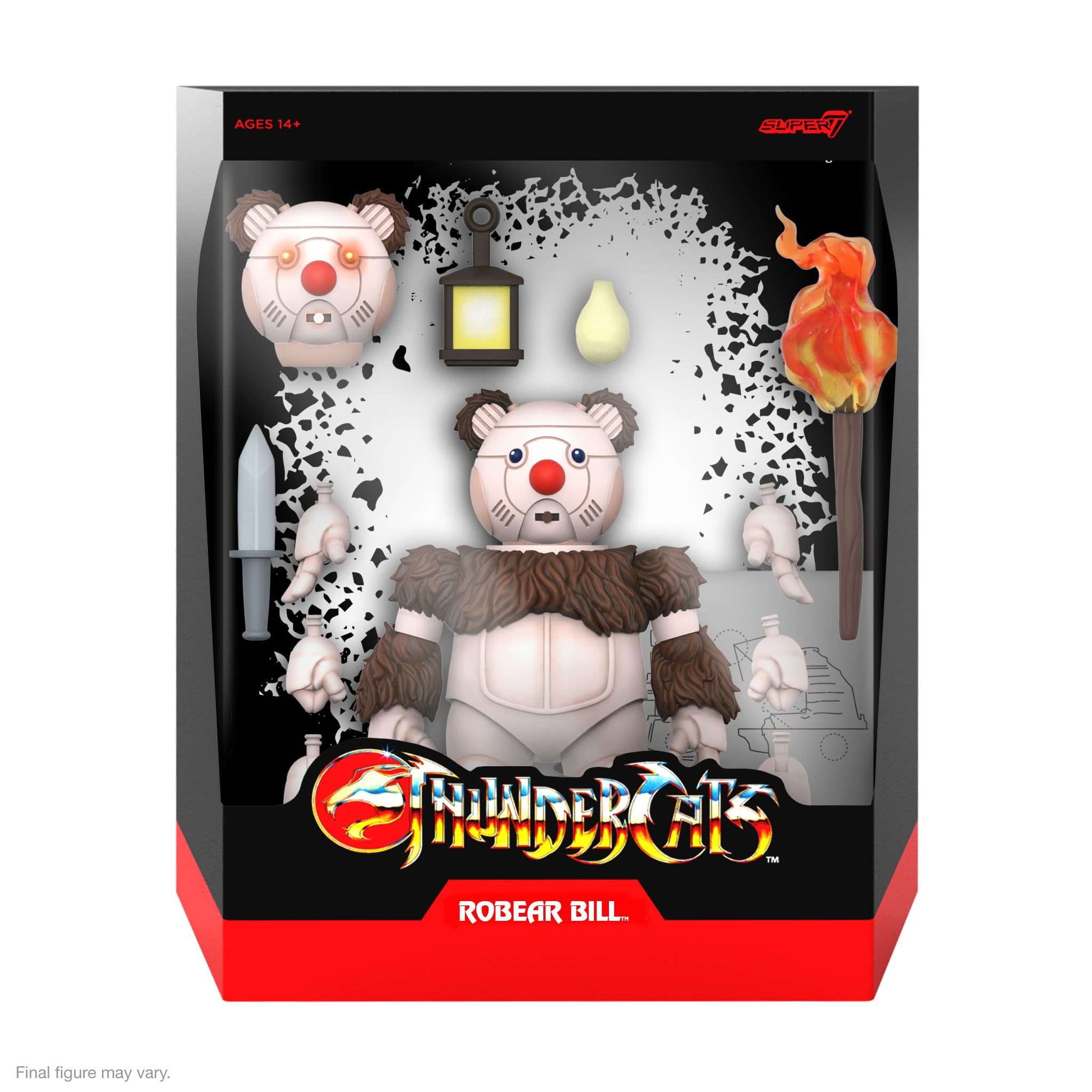 Foto 3 pulgar | Figura De Acción Super7 Thundercats Ultimates! Oleada 11: Robar Bill - Venta Internacional.