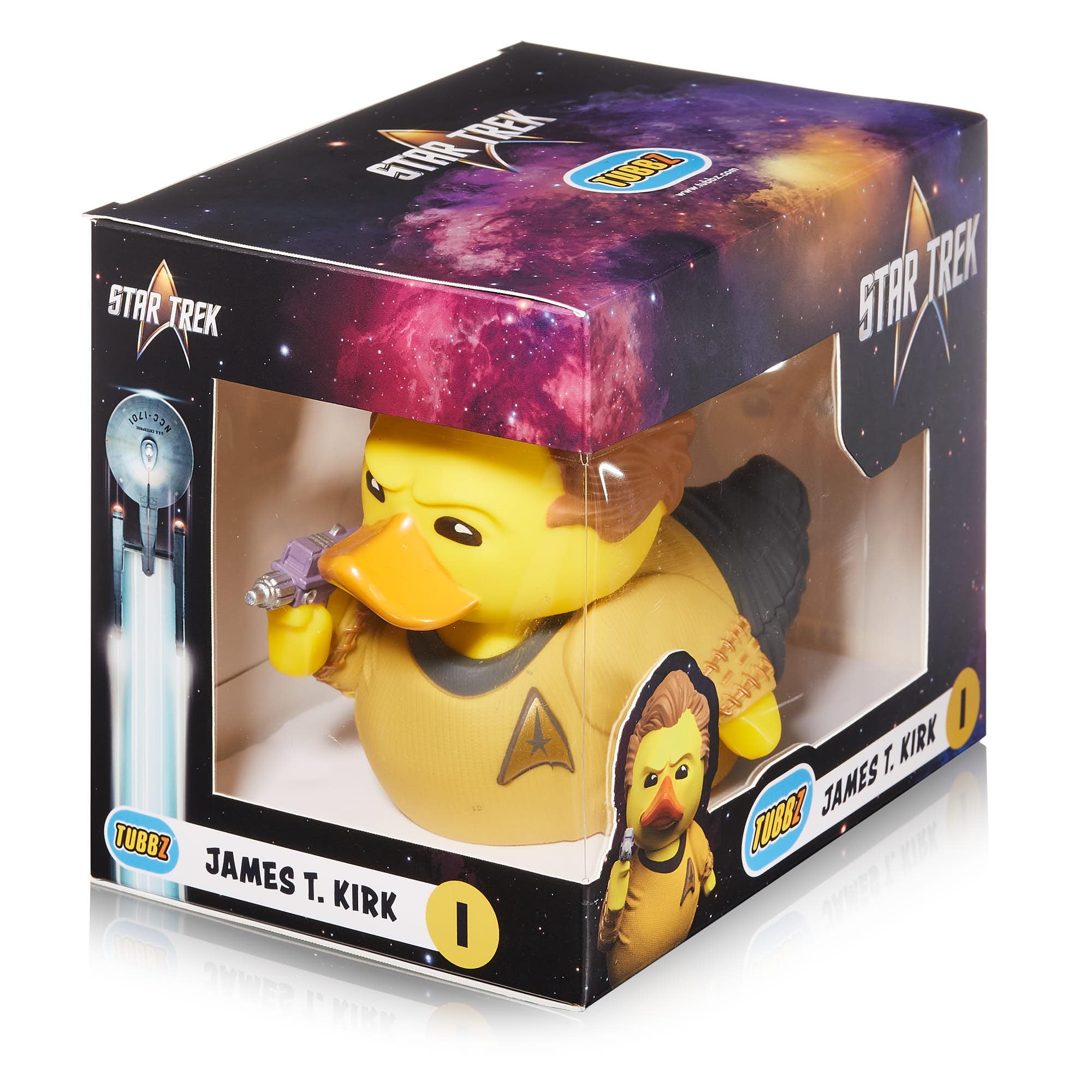 Foto 3 pulgar | Figura Coleccionable De Vinilo Con Forma De Pato De Goma Tubbz Captain James Kirk - Venta Internacional.