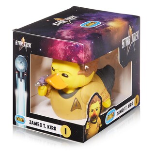 Foto 2 | Figura Coleccionable De Vinilo Con Forma De Pato De Goma Tubbz Captain James Kirk - Venta Internacional.