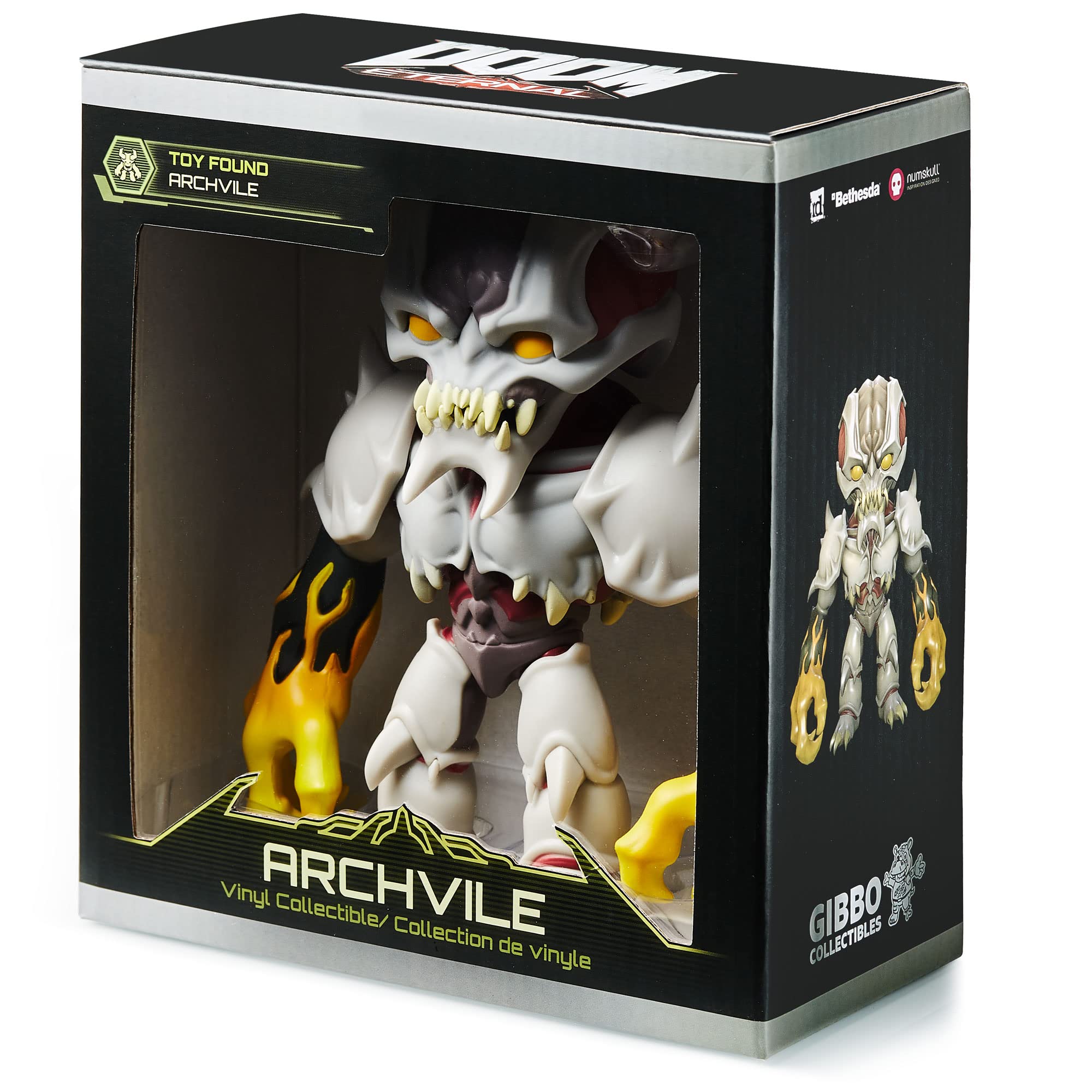 Foto 3 | Figura De Juguete Coleccionable Numskull Arch-vile Doom Eternal - Venta Internacional.