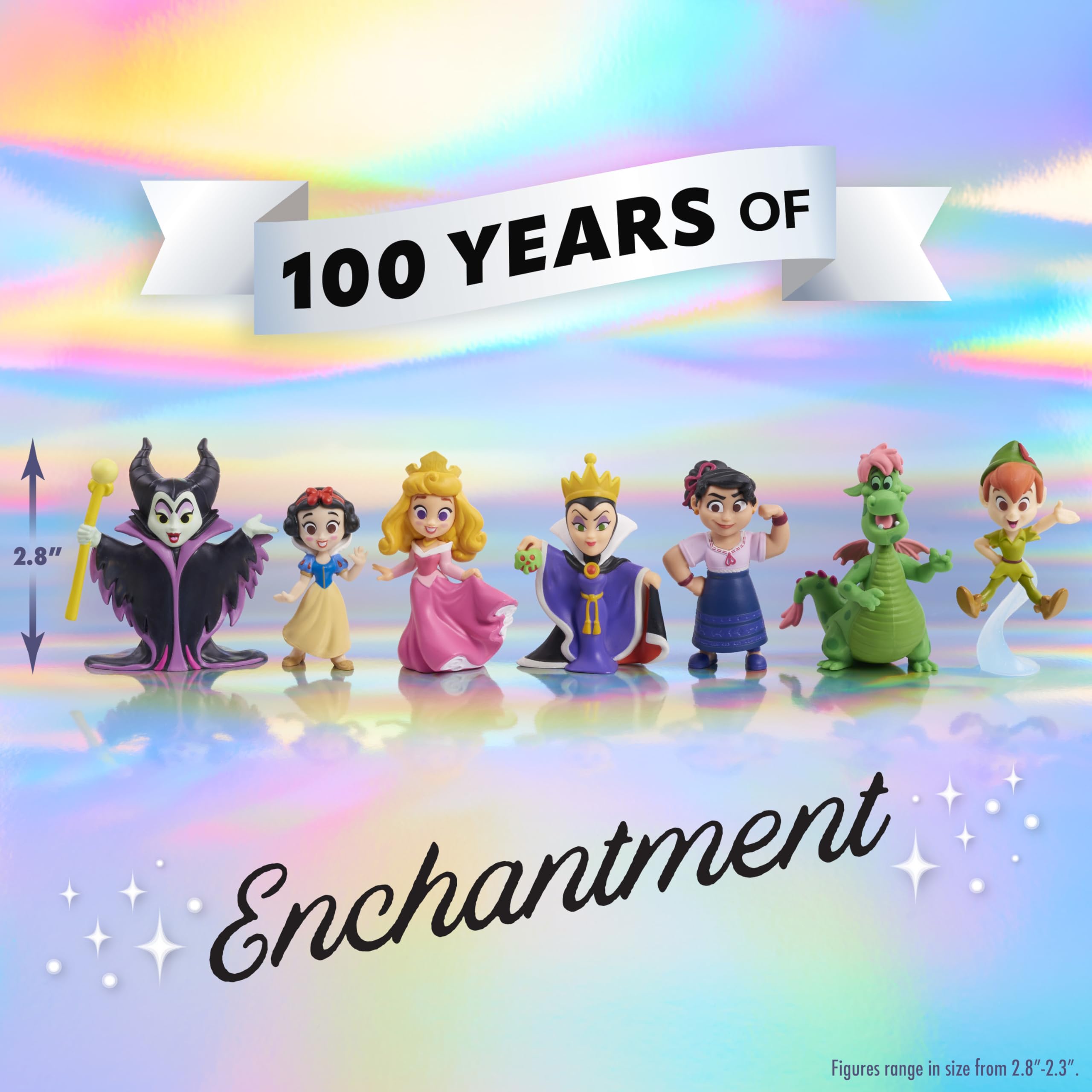 Foto 3 pulgar | Pack De Figuras Just Play Disney 100 Years Of Enchantment - Venta Internacional.