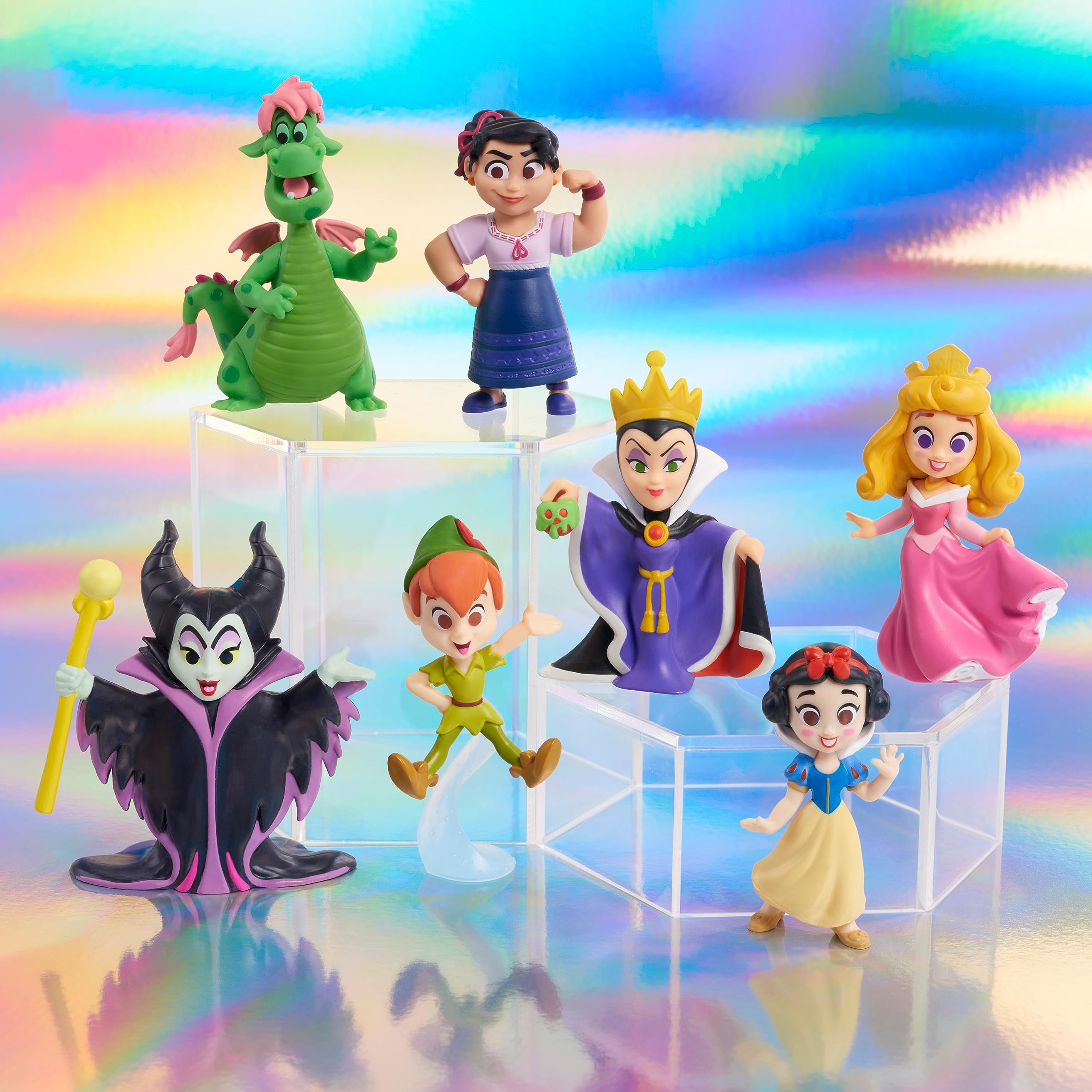 Foto 4 pulgar | Pack De Figuras Just Play Disney 100 Years Of Enchantment - Venta Internacional.
