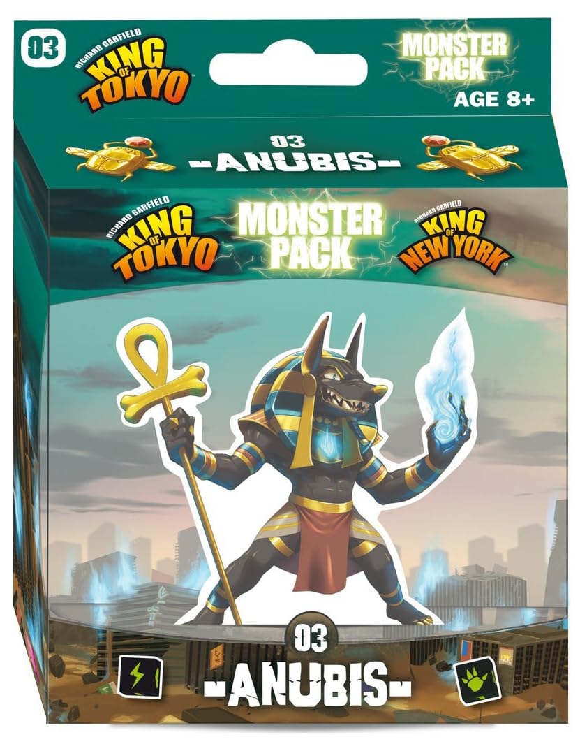 Foto 2 pulgar | Juego De Mesa Iello King Of Tokyo And King Of New York Anubis - Venta Internacional.