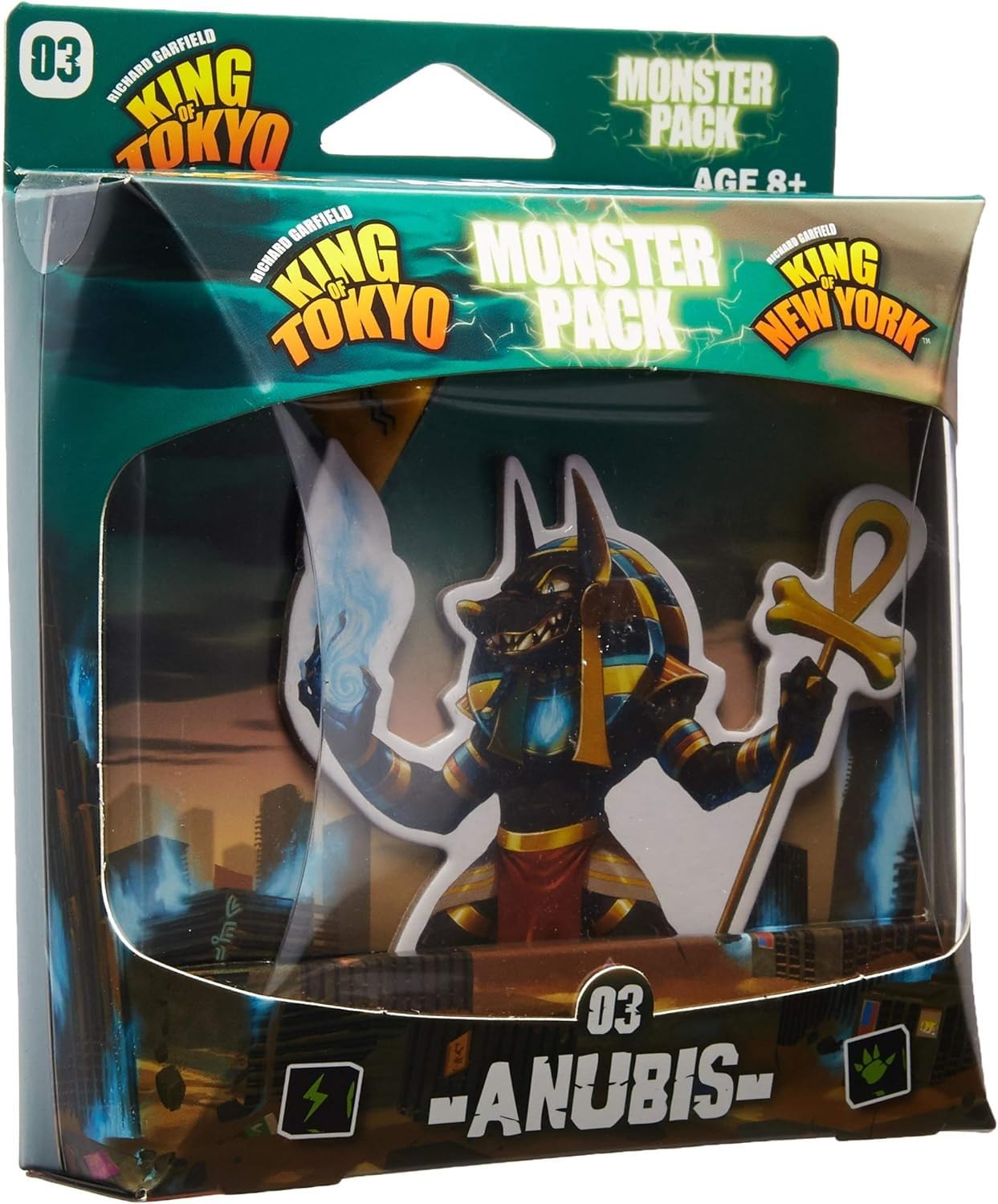 Foto 3 pulgar | Juego De Mesa Iello King Of Tokyo And King Of New York Anubis - Venta Internacional.