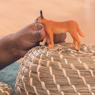 Foto 2 | Figura De Juguete Schleich Wild Life Realistic Female Caracal - Venta Internacional.