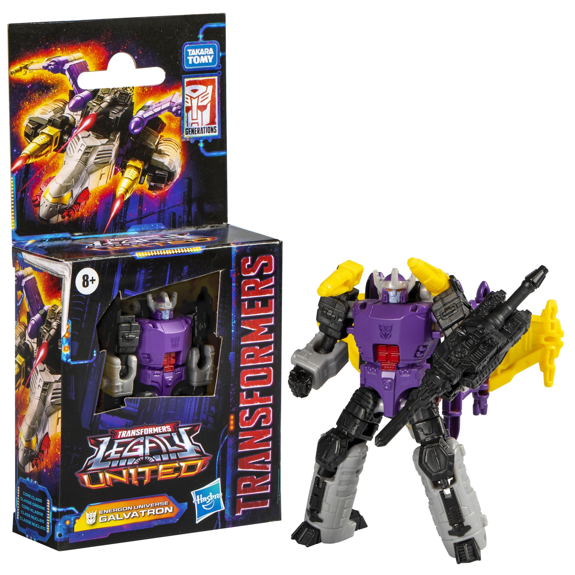 Foto 3 | Figura De Acción Transformers Legacy United Core Galvatron 8+ - Venta Internacional.