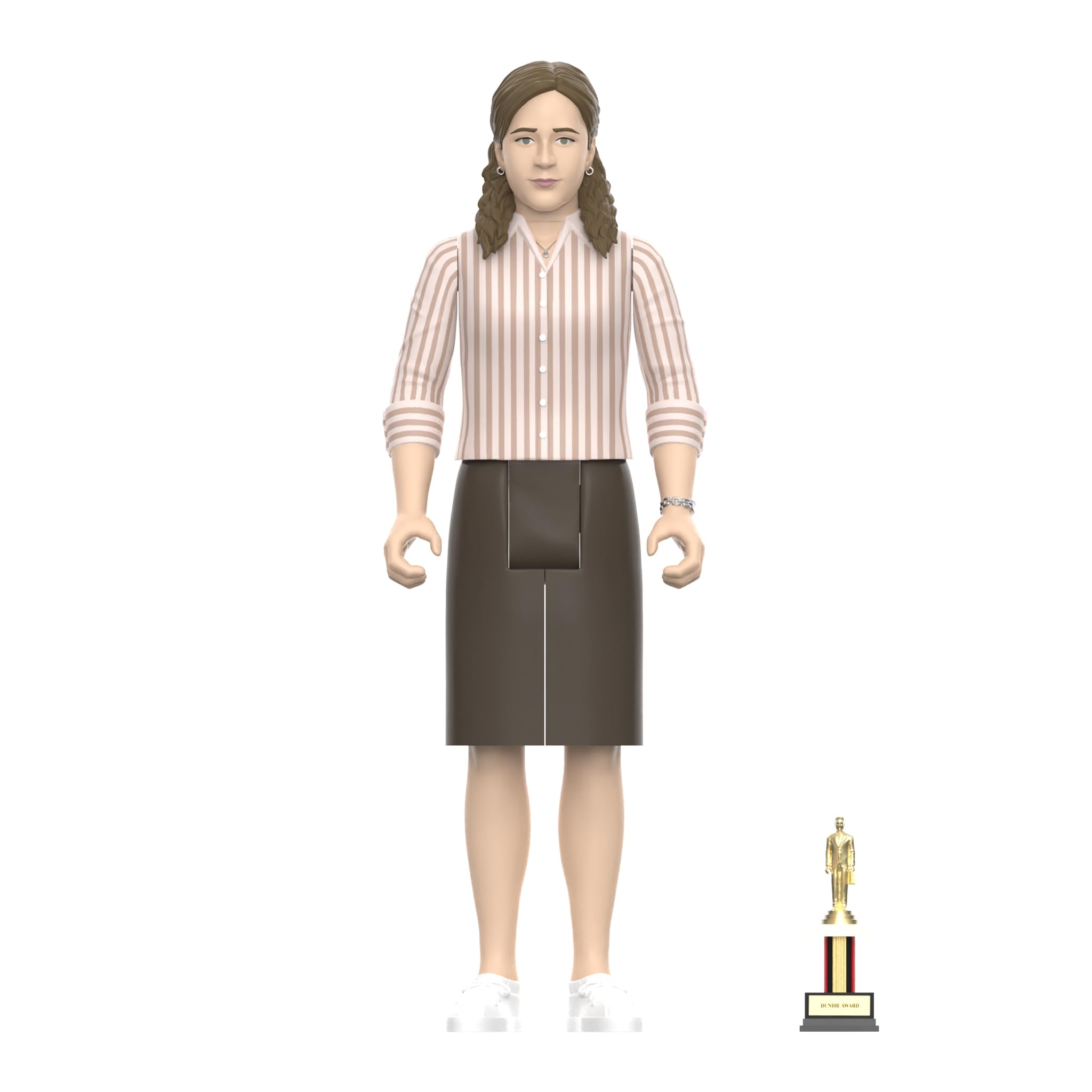 Foto 3 pulgar | Figura De Acción Super7 The Office Pam Beesly Con Trofeo Dundie - Venta Internacional.