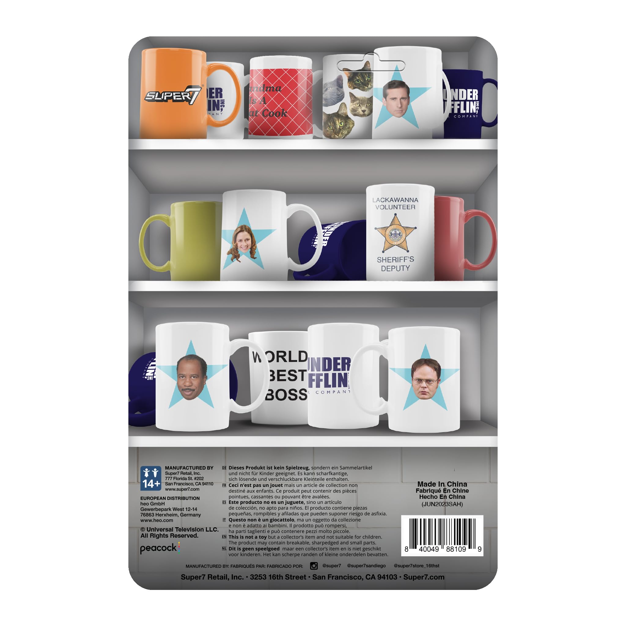 Foto 3 | Figura De Acción Super7 The Office Pam Beesly Con Trofeo Dundie - Venta Internacional.
