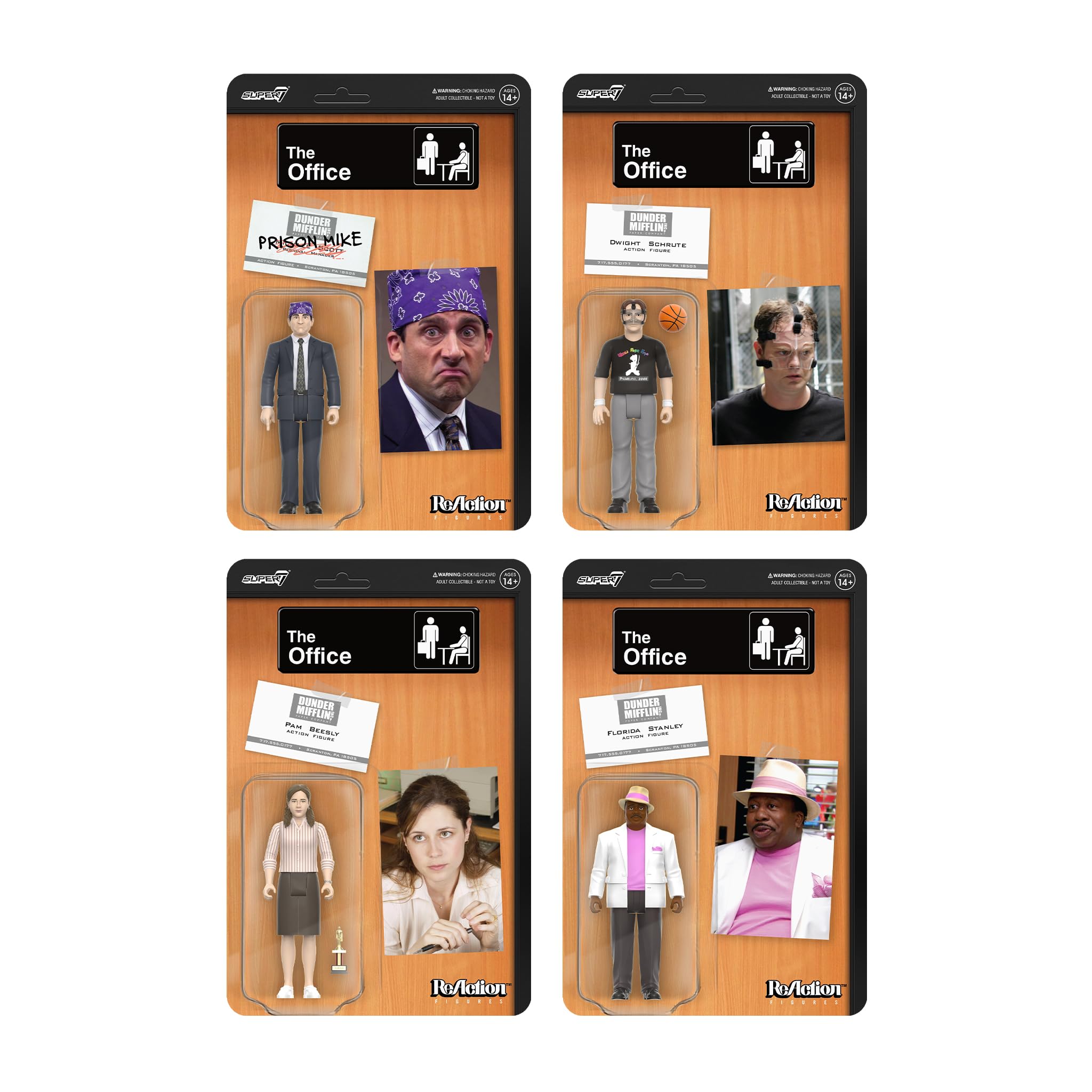 Foto 5 | Figura De Acción Super7 The Office Pam Beesly Con Trofeo Dundie - Venta Internacional.