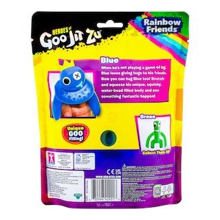 Foto 3 | Figura De Juguete Heroes Of Goo Jit Zu Rainbow Friends Azul - Venta Internacional.